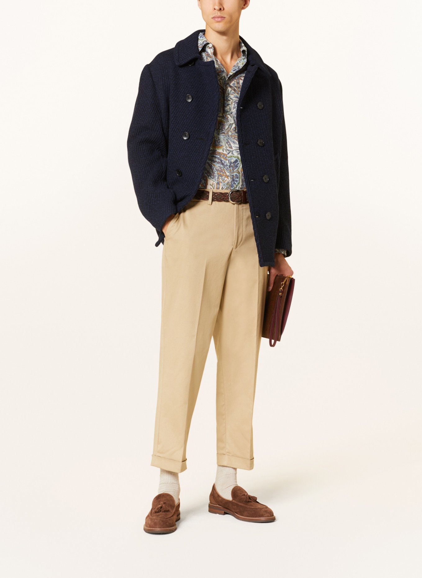 ETRO Chinos regular fit, Color: CAMEL (Image 2)