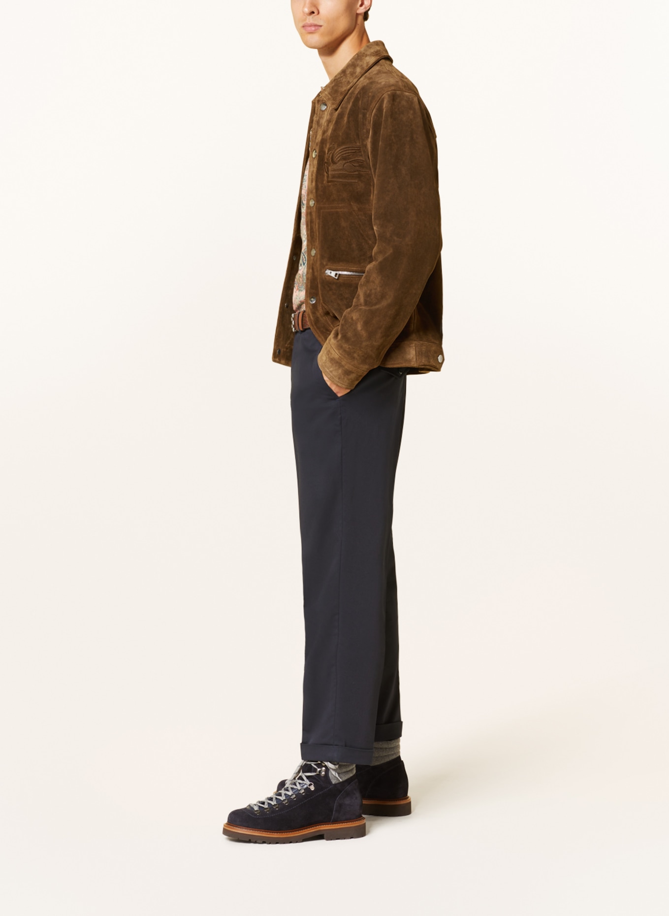 ETRO Chino Regular Fit, Farbe: DUNKELBLAU (Bild 4)