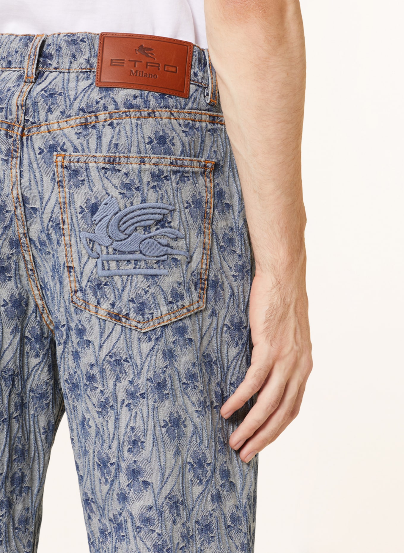 ETRO Jeans Easy Fit, Farbe: 200 MidBlue (Bild 6)