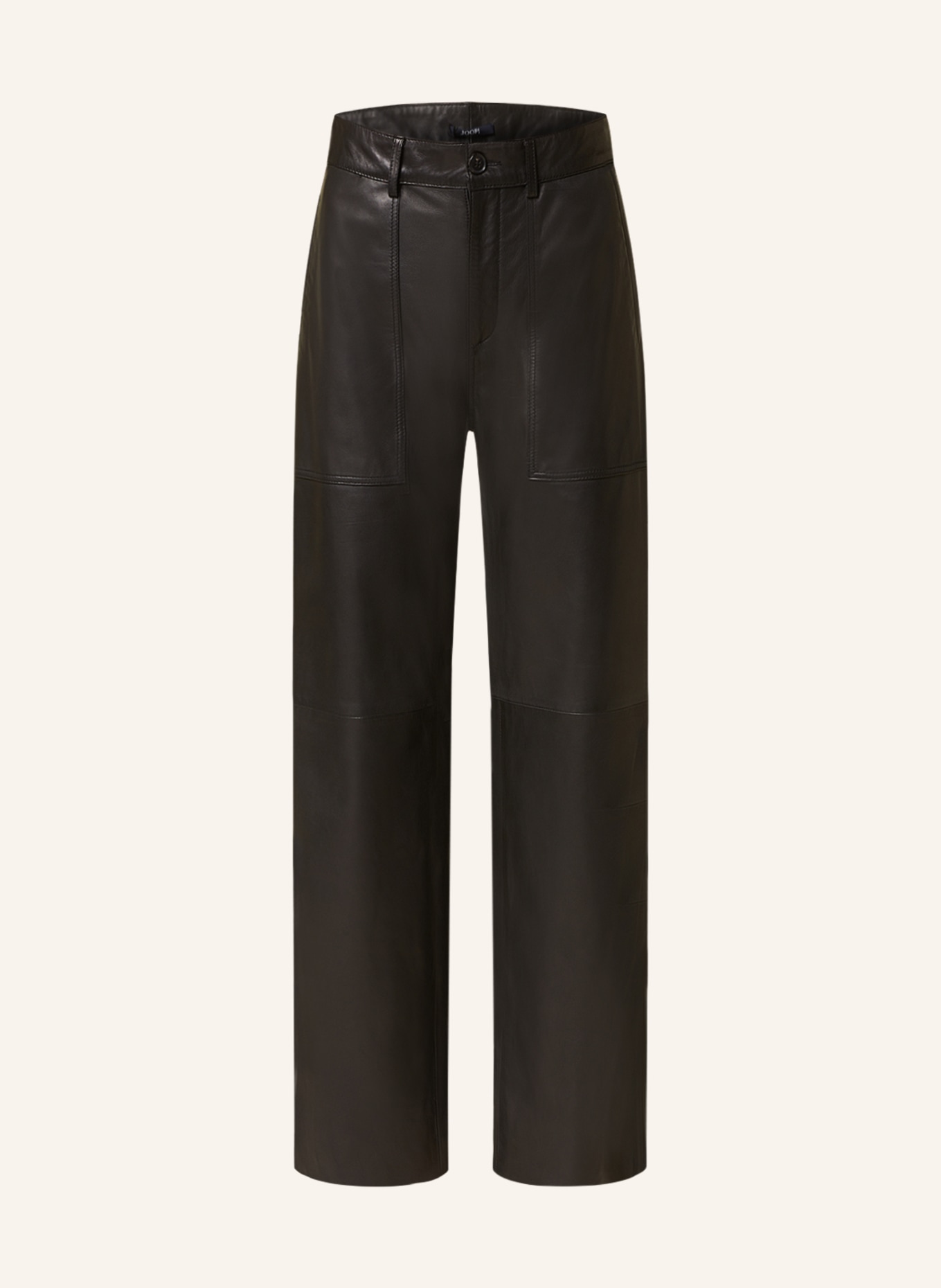 JOOP! Leather trousers, Color: BLACK (Image 1)