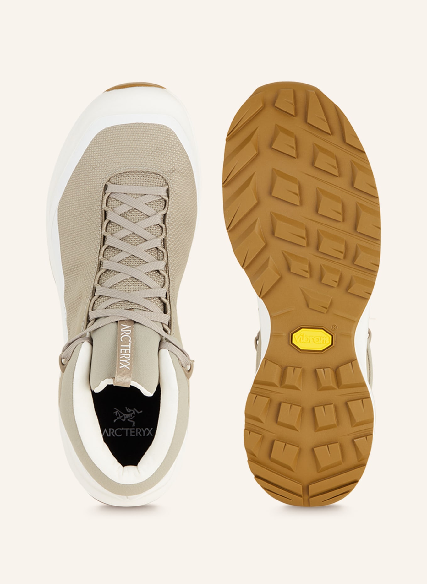 ARC'TERYX Trekking shoes AERIOS FL 2 MID GTX, Color: BEIGE/ WHITE (Image 5)