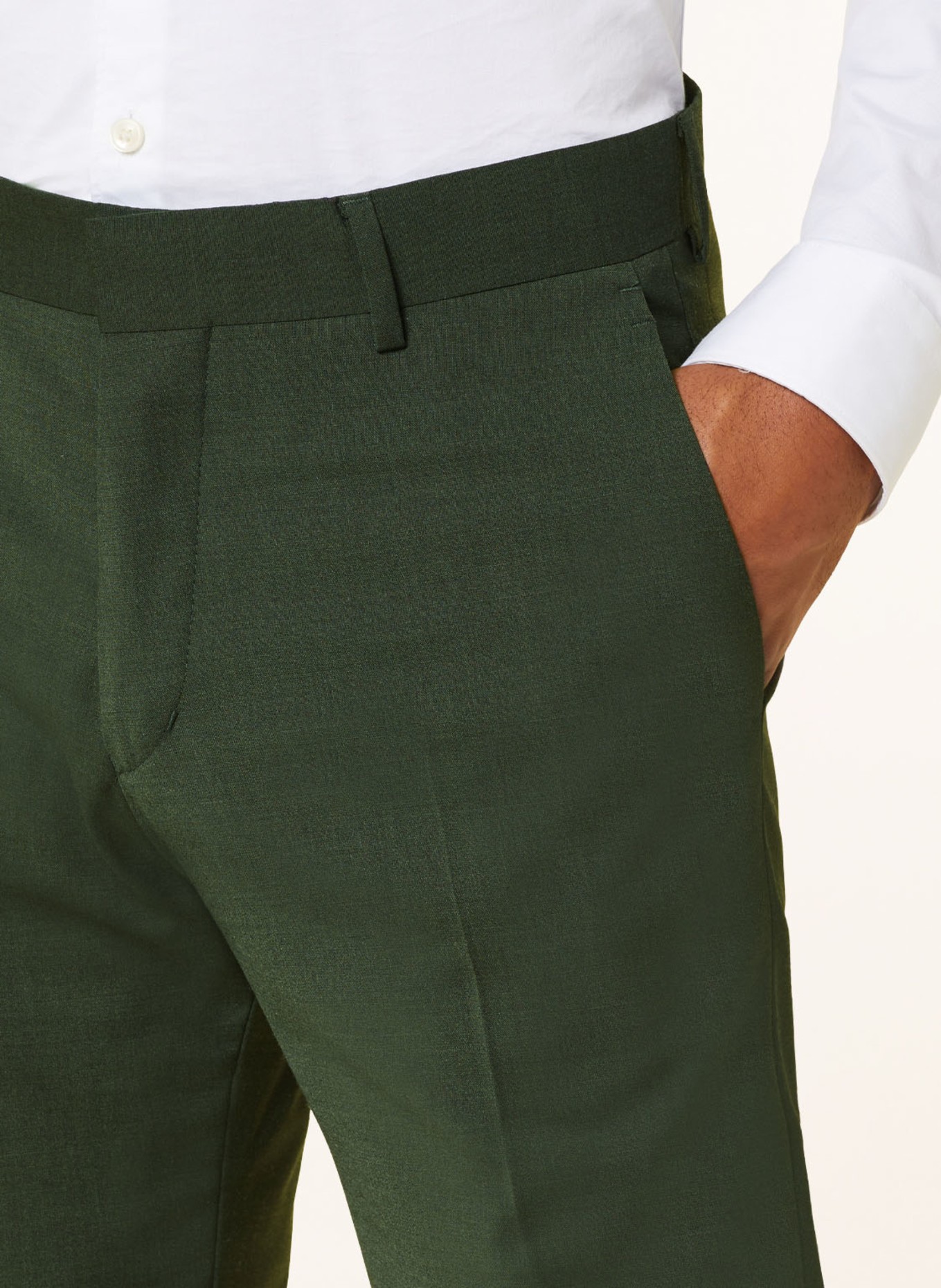 TIGER OF SWEDEN Anzughose TENUTAS Extra Slim Fit, Farbe: 4CC Olive Extreme (Bild 6)