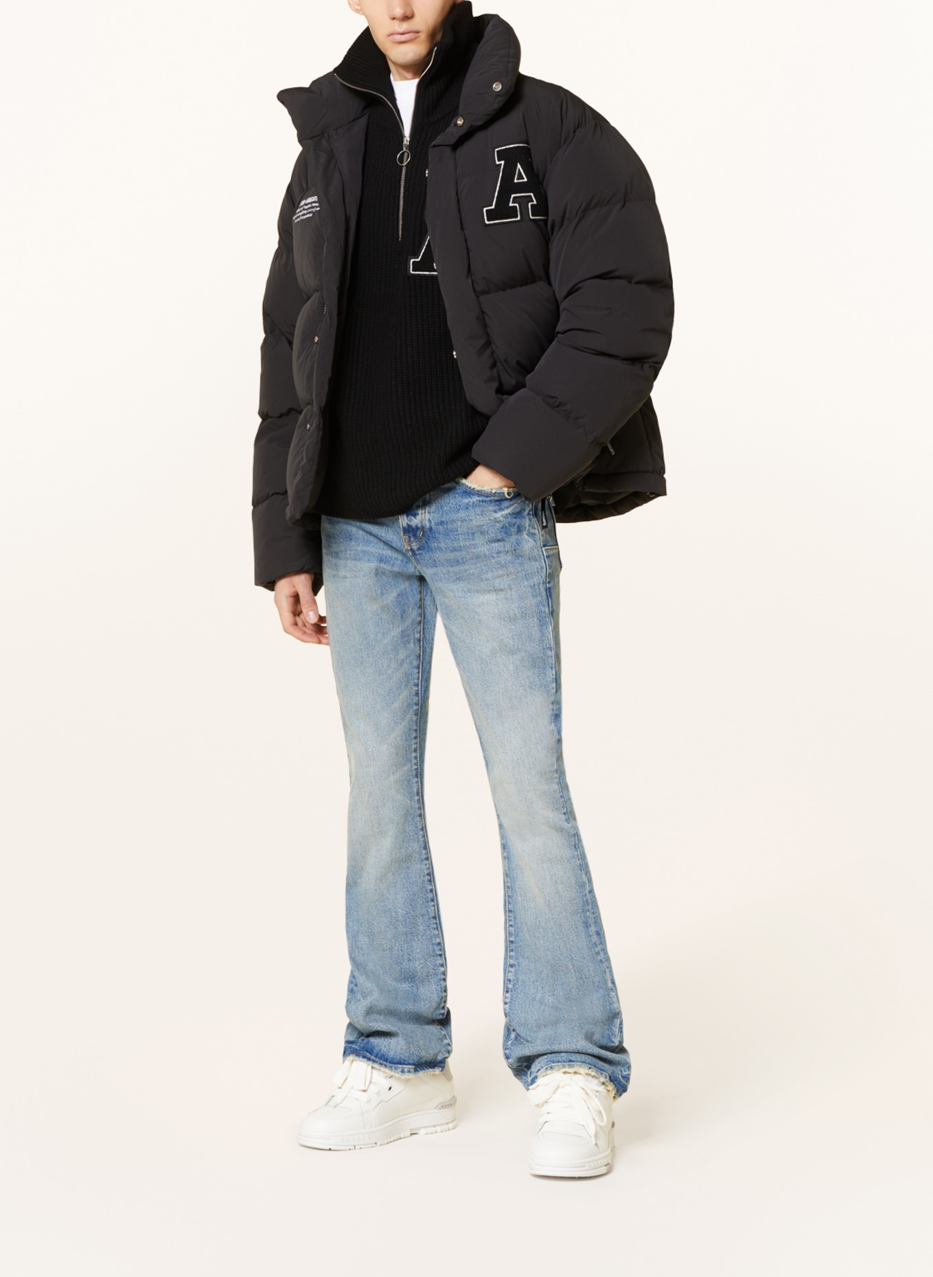 AXEL ARIGATO Down jacket VARSITY HALO, Color: BLACK (Image 2)