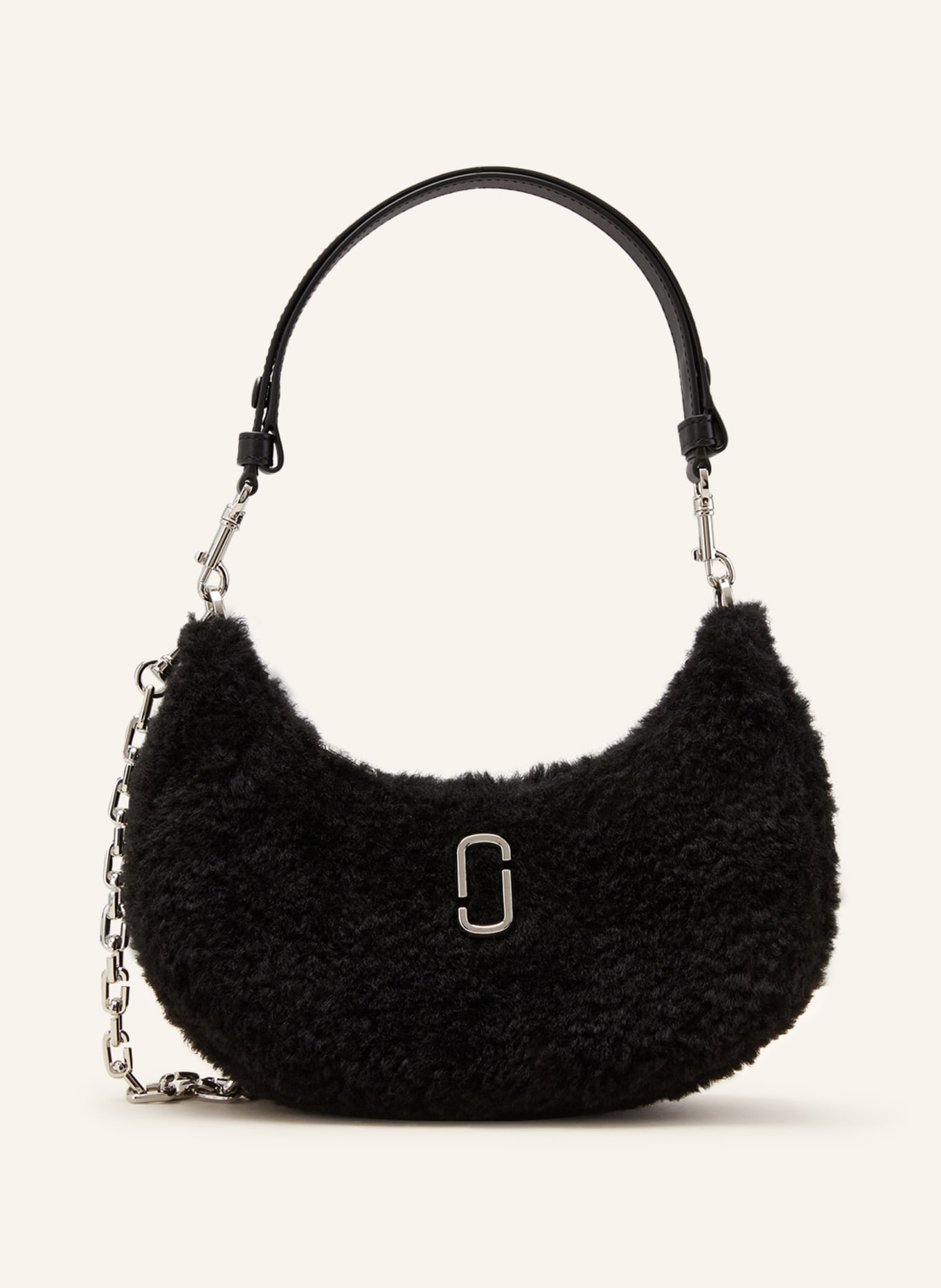MARC JACOBS Shoulder bag THE SMALL CURVE, Color: BLACK (Image 1)