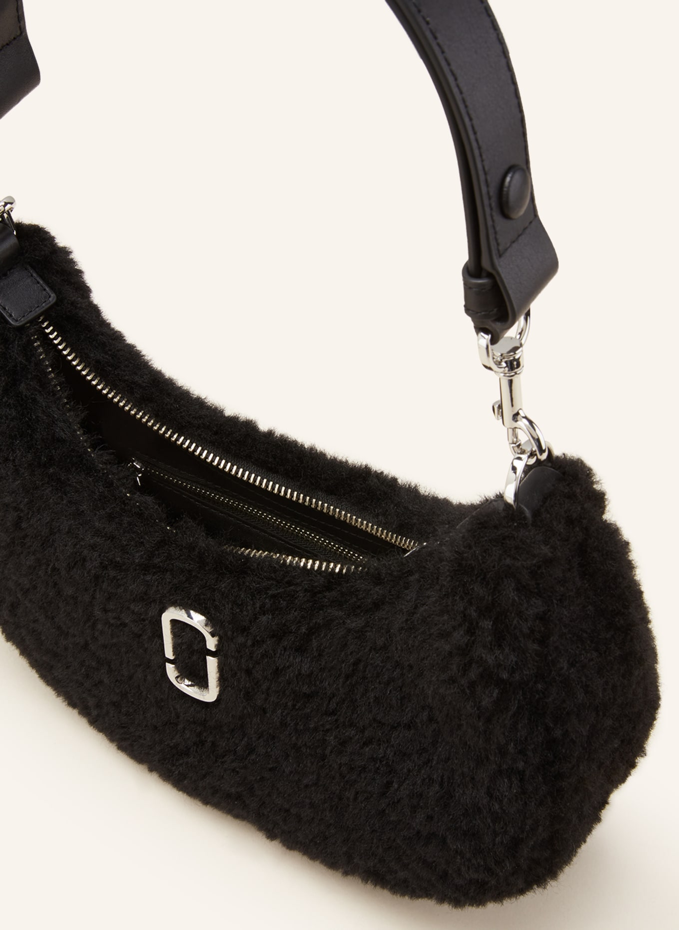 MARC JACOBS Shoulder bag THE SMALL CURVE, Color: BLACK (Image 3)