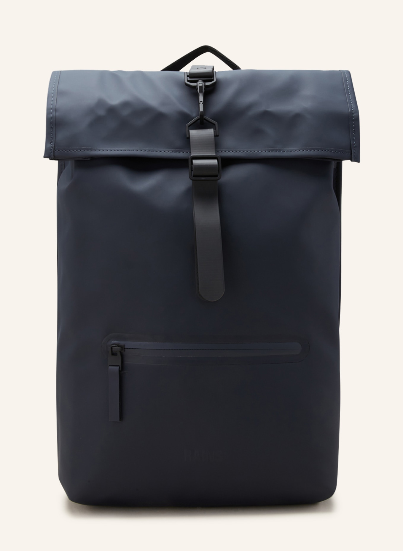 RAINS Backpack with laptop compartment, Color: DARK BLUE (Image 1)