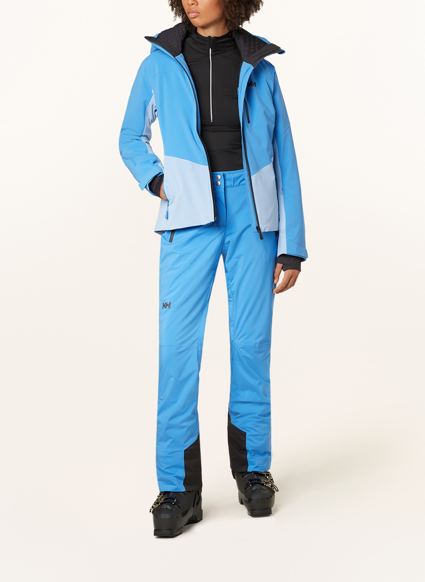 HELLY HANSEN Ski jacket ALPHELIA, Color: LIGHT BLUE/ BLUE/ BLACK (Image 2)