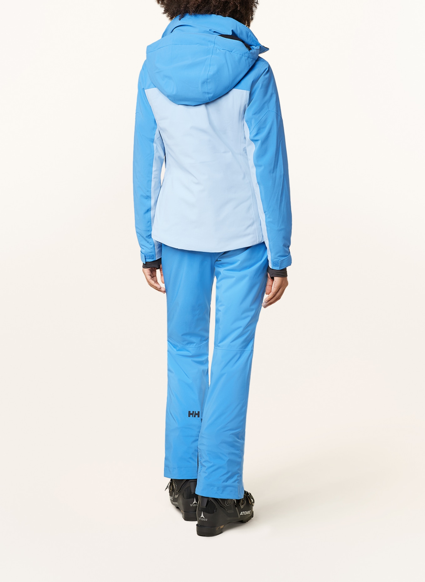 HELLY HANSEN Ski jacket ALPHELIA, Color: LIGHT BLUE/ BLUE/ BLACK (Image 3)