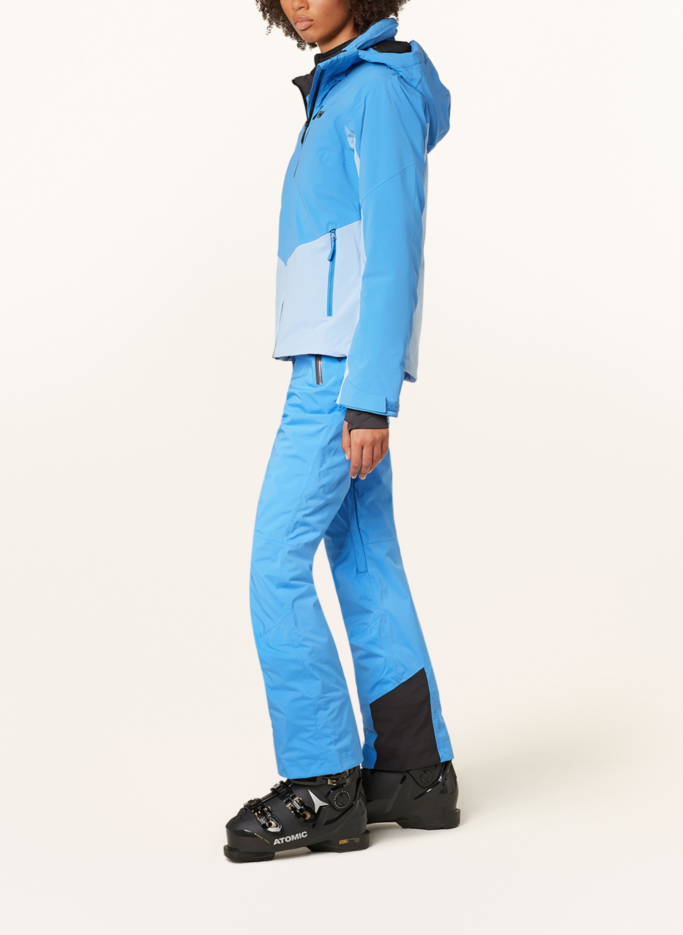 HELLY HANSEN Ski jacket ALPHELIA, Color: LIGHT BLUE/ BLUE/ BLACK (Image 4)