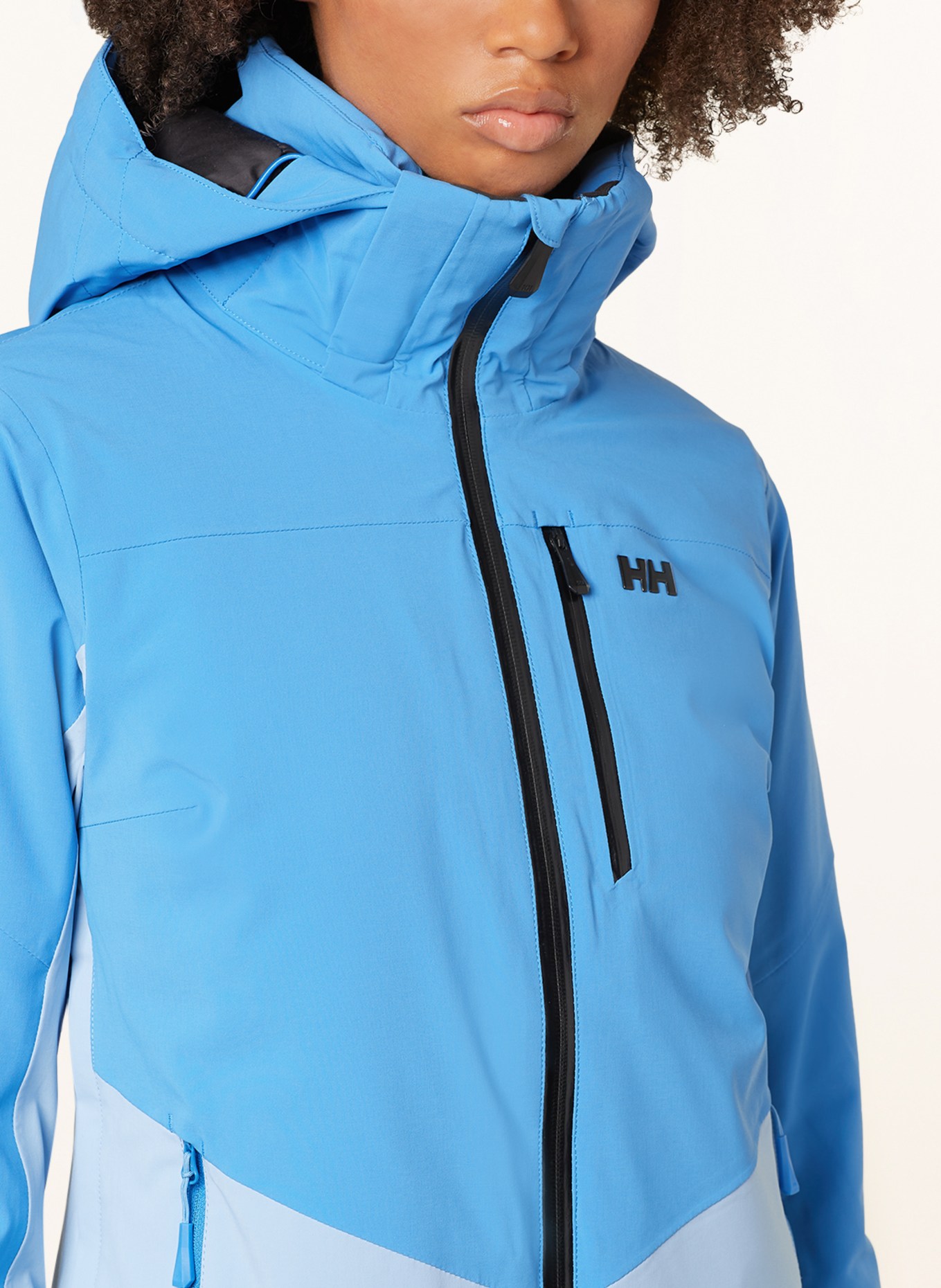HELLY HANSEN Ski jacket ALPHELIA, Color: LIGHT BLUE/ BLUE/ BLACK (Image 5)
