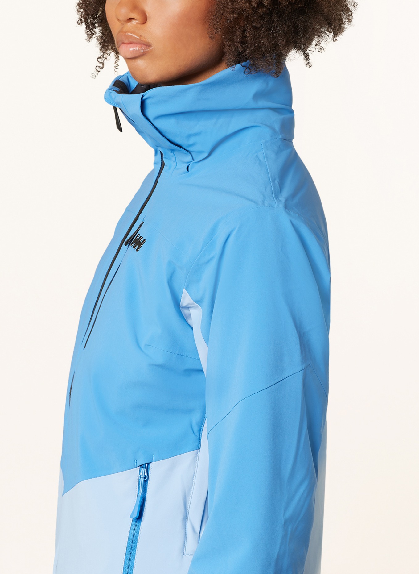 HELLY HANSEN Ski jacket ALPHELIA, Color: LIGHT BLUE/ BLUE/ BLACK (Image 6)