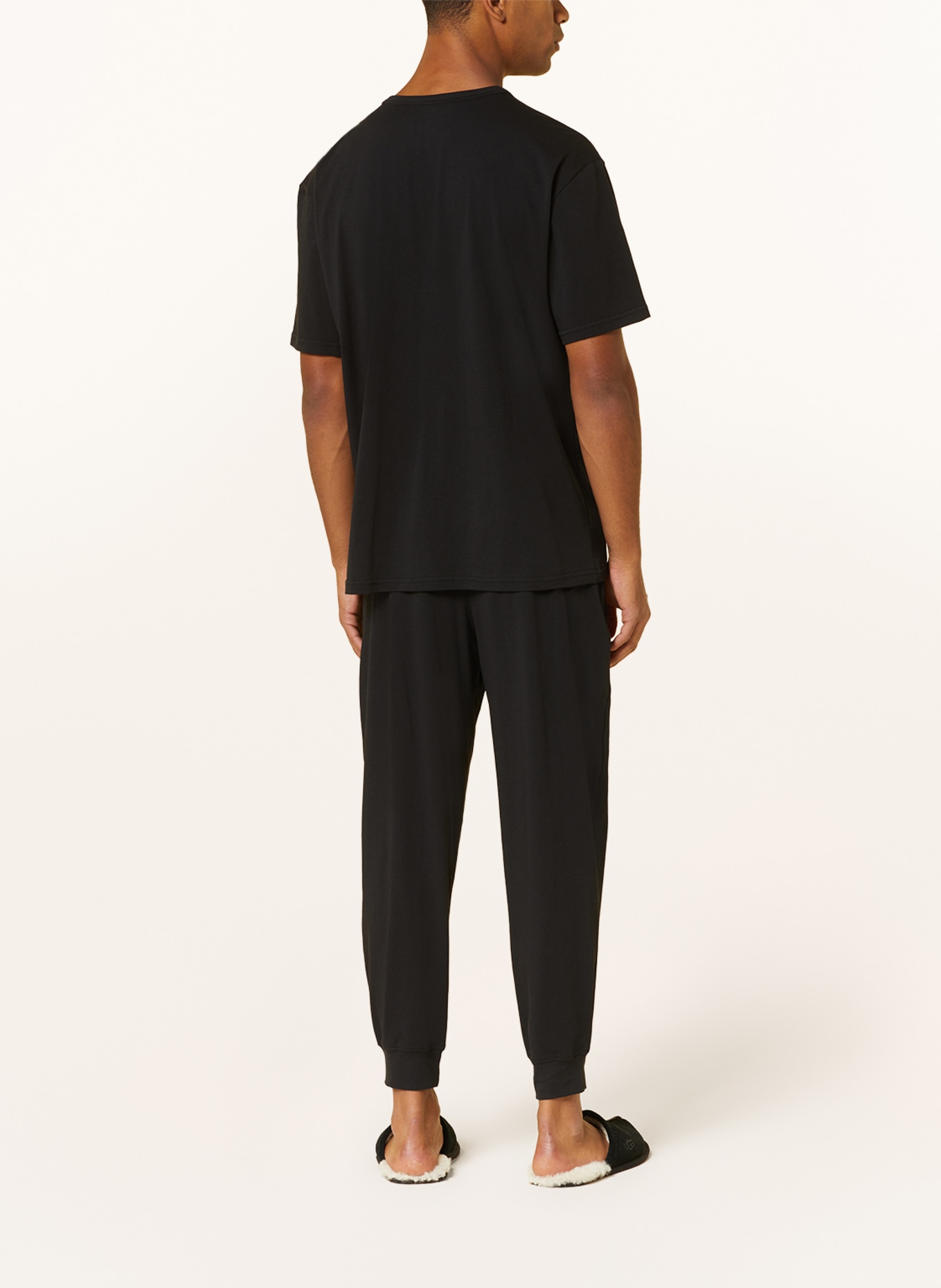 Calvin Klein Pajamas MODERN COTTON, Color: BLACK/ GOLD (Image 3)