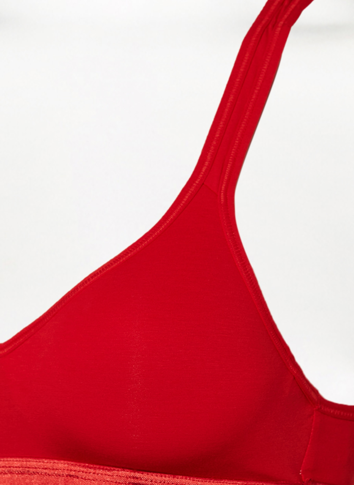 Calvin Klein Bustier MODERN COTTON, Farbe: ROT (Bild 4)