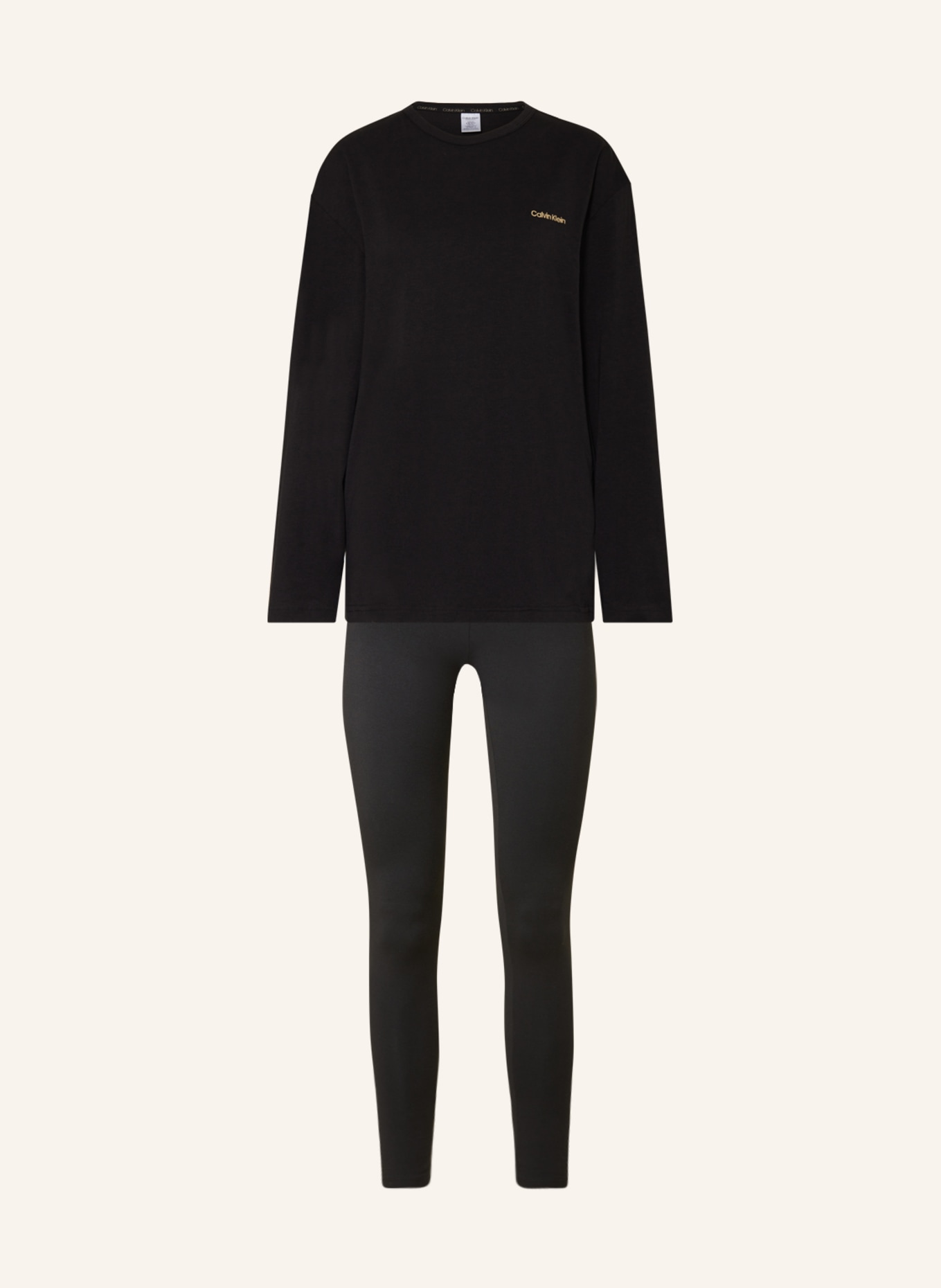 Calvin Klein Pajamas MODERN COTTON, Color: BLACK (Image 1)