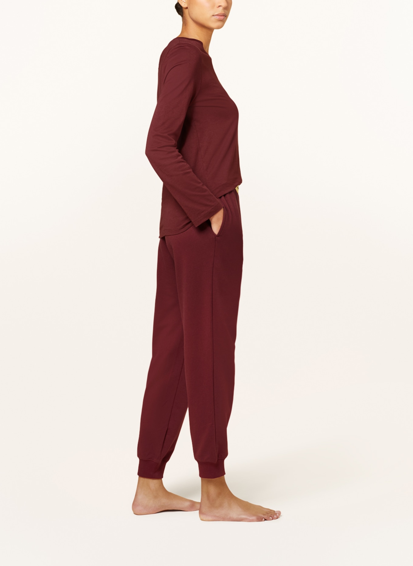 Calvin Klein Spodnie rekreacyjne MODERN COTTON, Kolor: CIEMNOCZERWONY (Obrazek 4)