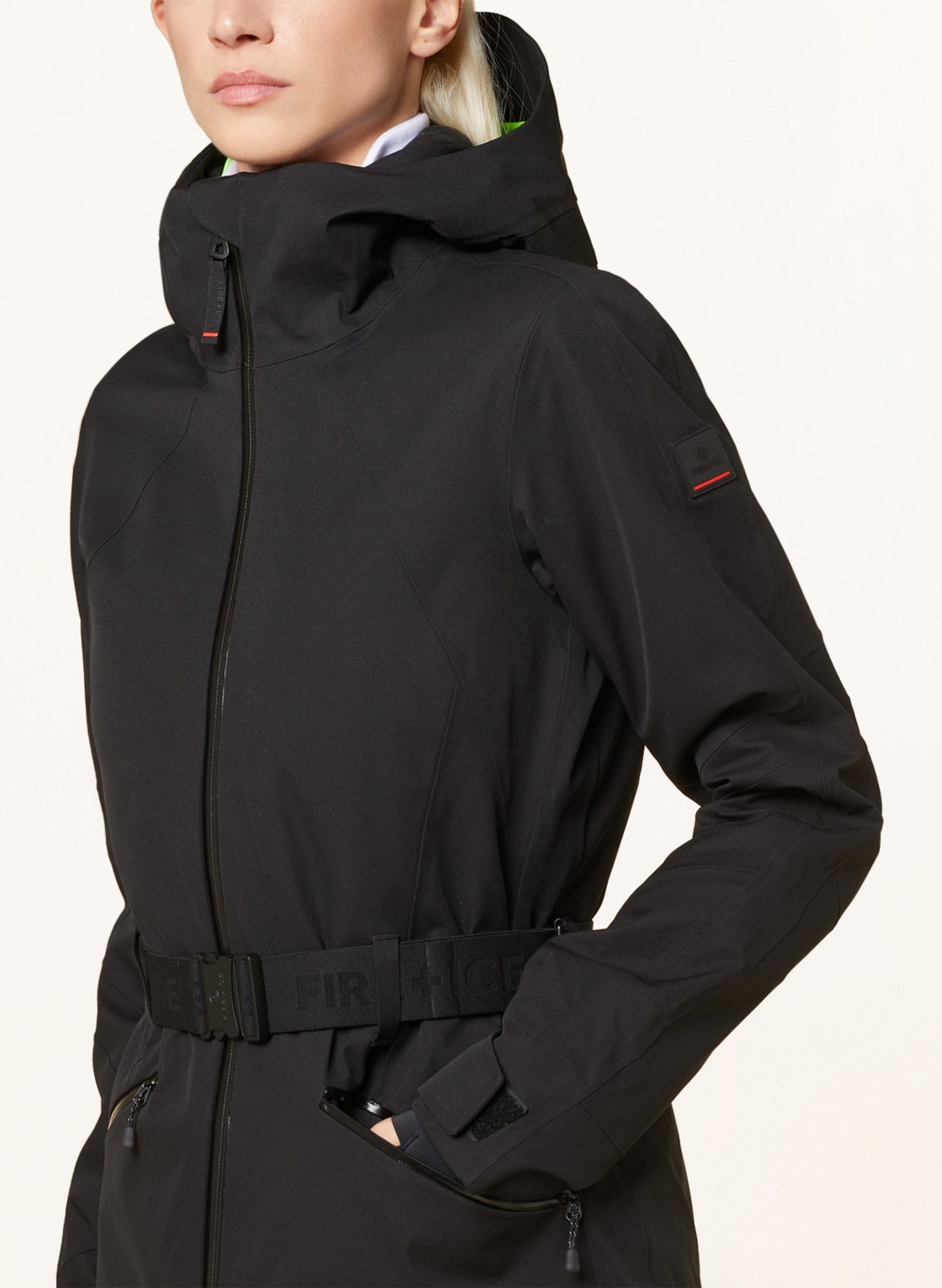 FIRE+ICE Ski jacket MOIA, Color: BLACK (Image 5)