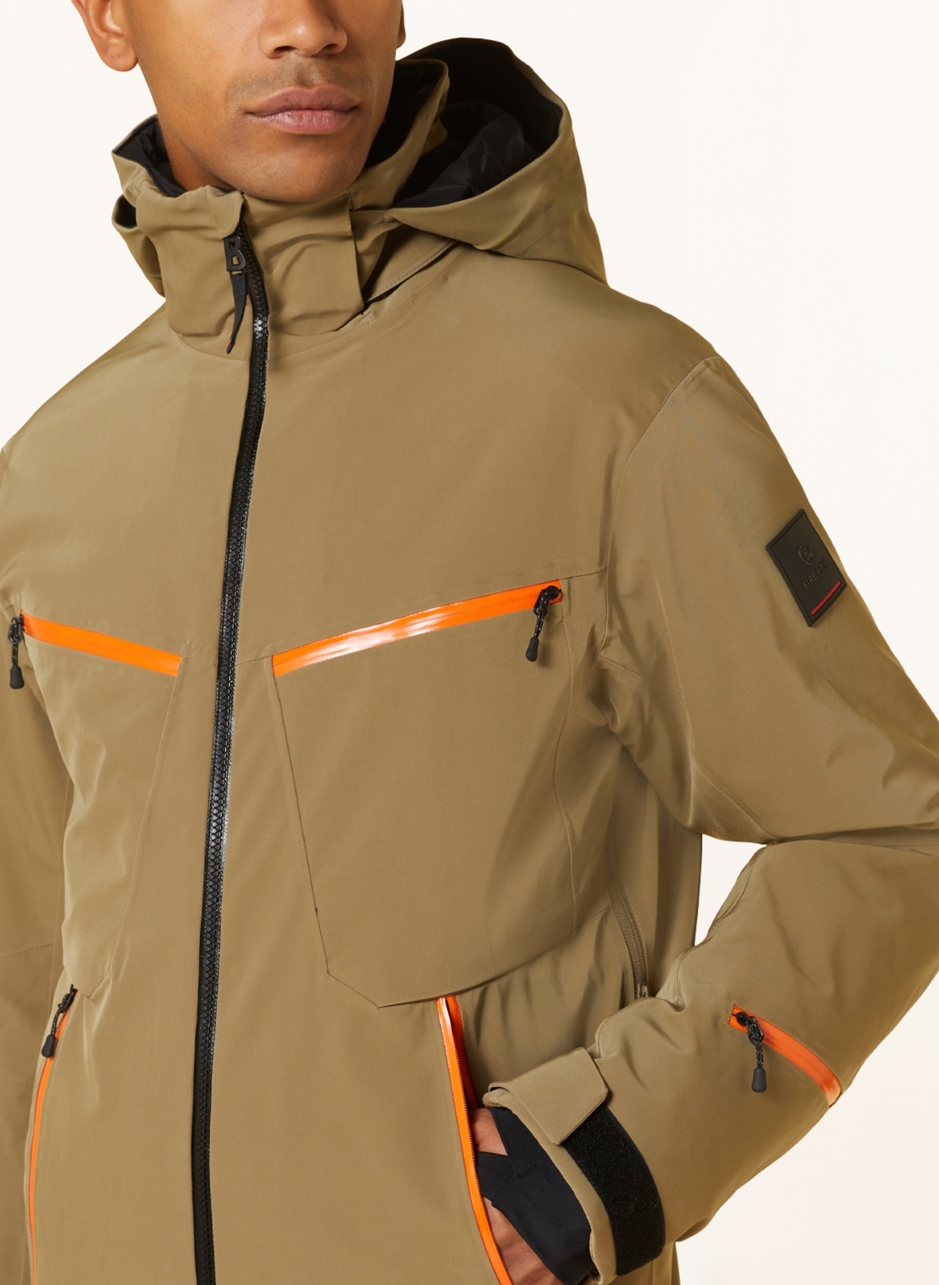 FIRE+ICE Ski jacket CAREL, Color: KHAKI (Image 5)