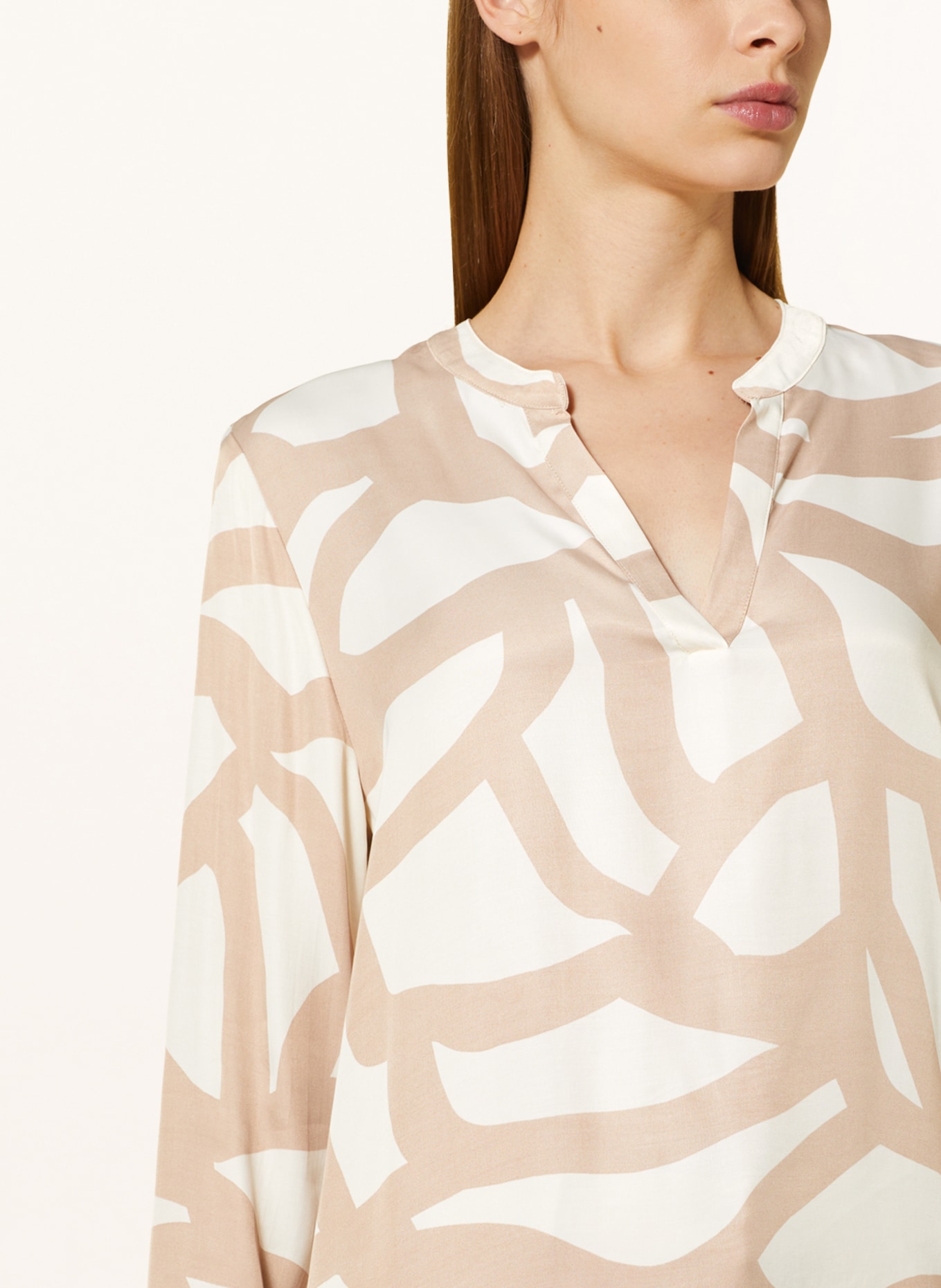 ETERNA Shirt blouse LAURA, Color: CREAM/ BEIGE (Image 4)