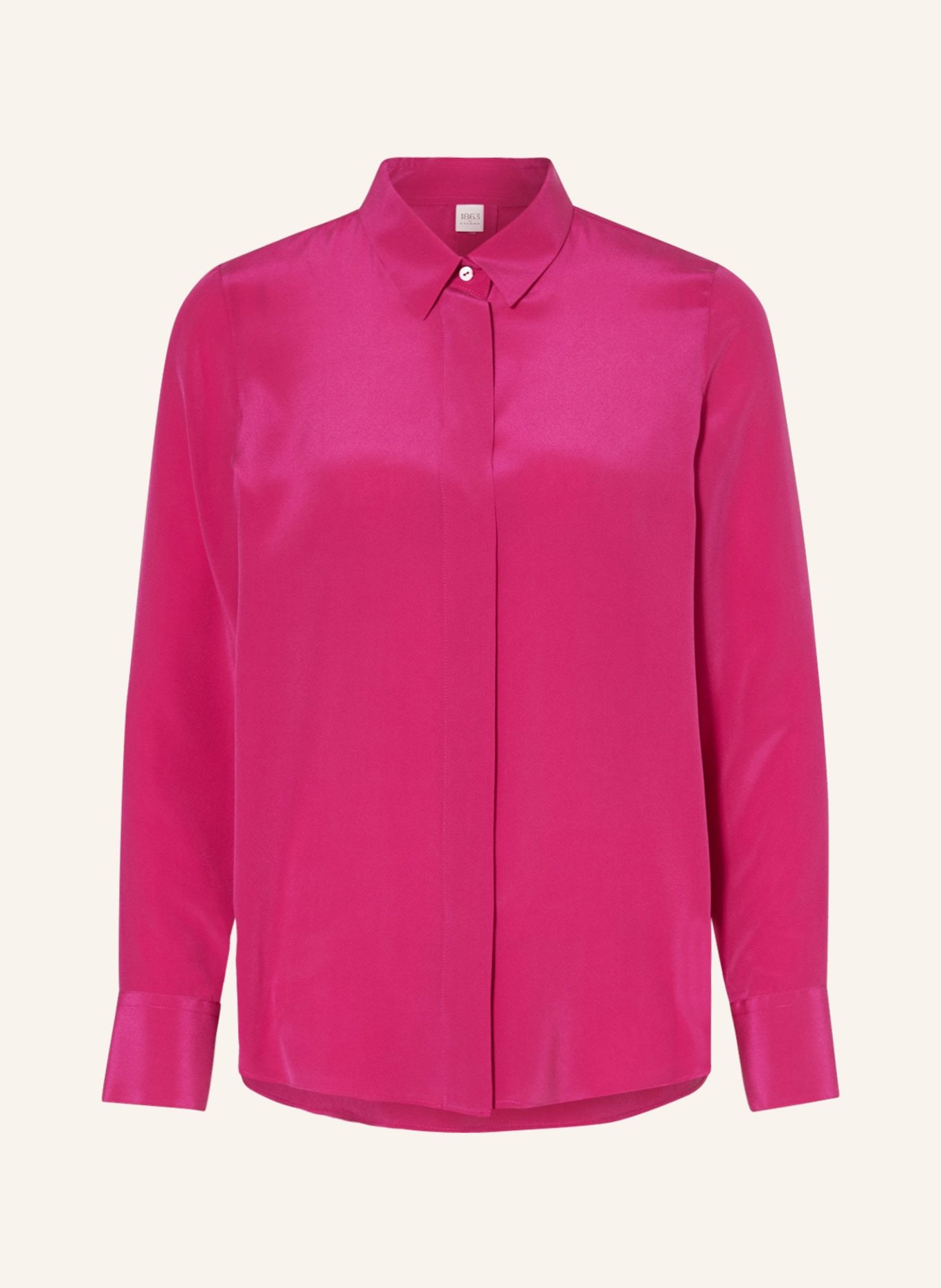 ETERNA 1863 Shirt blouse in silk, Color: FUCHSIA (Image 1)