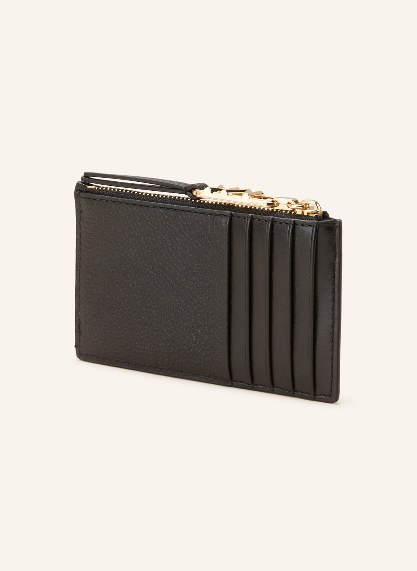 MICHAEL KORS Card case EMPIRE with coin compartment, Color: 001 BLACK (Image 2)