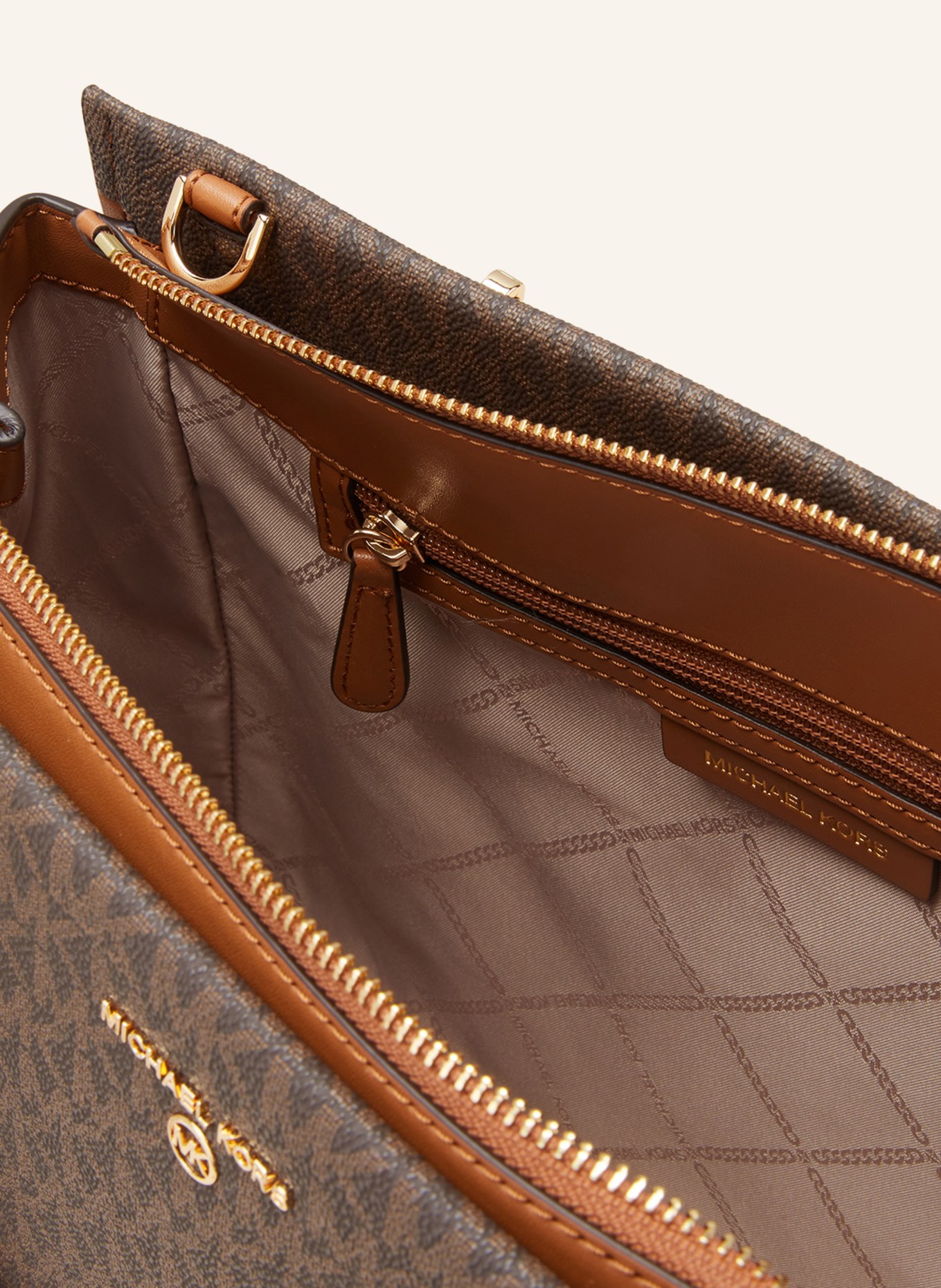 MICHAEL KORS Handtasche MARILYN MEDIUM, Farbe: 252 BRN/ACORN (Bild 3)
