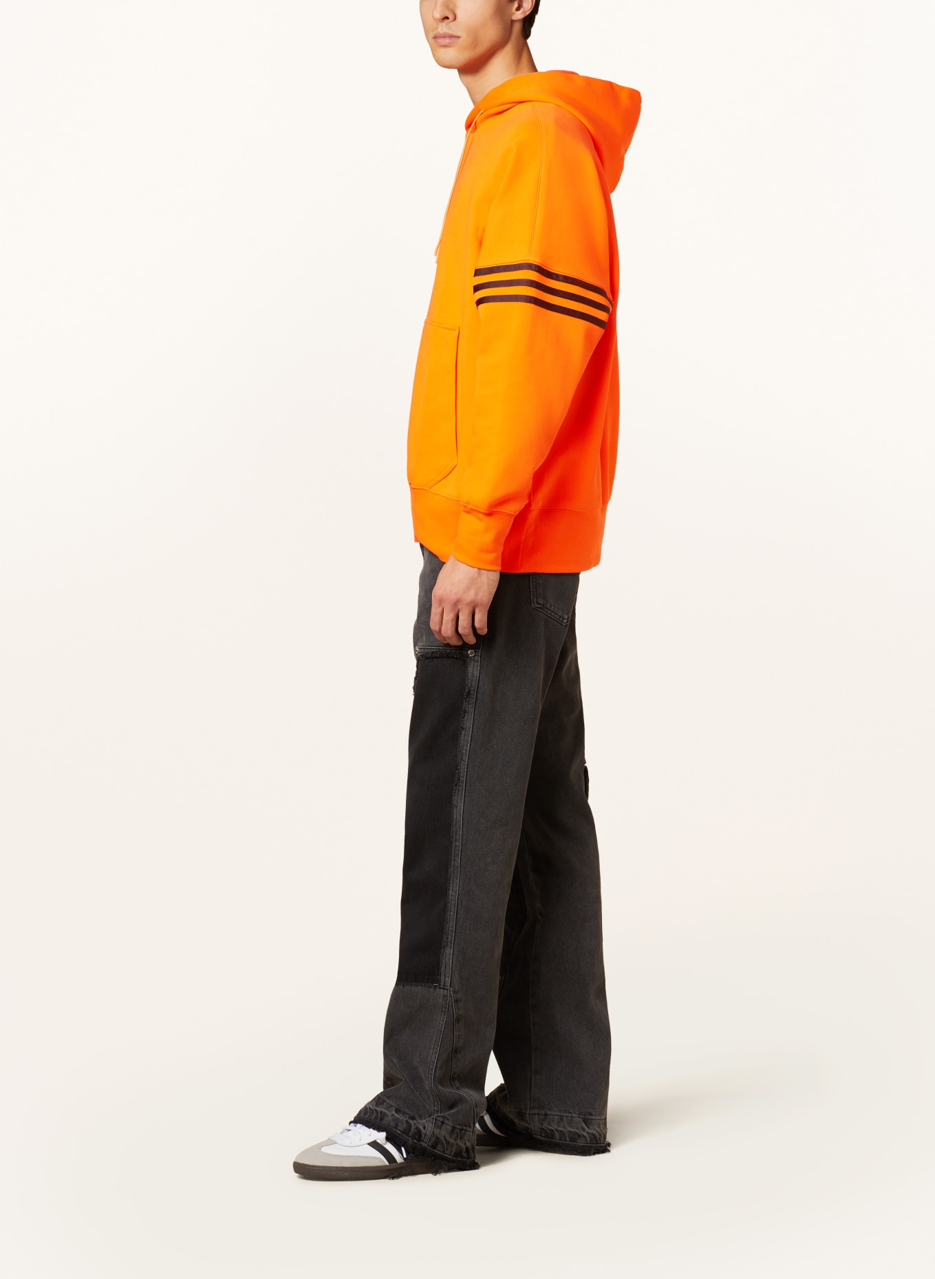 adidas Originals Bluza z kapturem, Kolor: POMARAŃCZOWY/ CZARNY (Obrazek 4)
