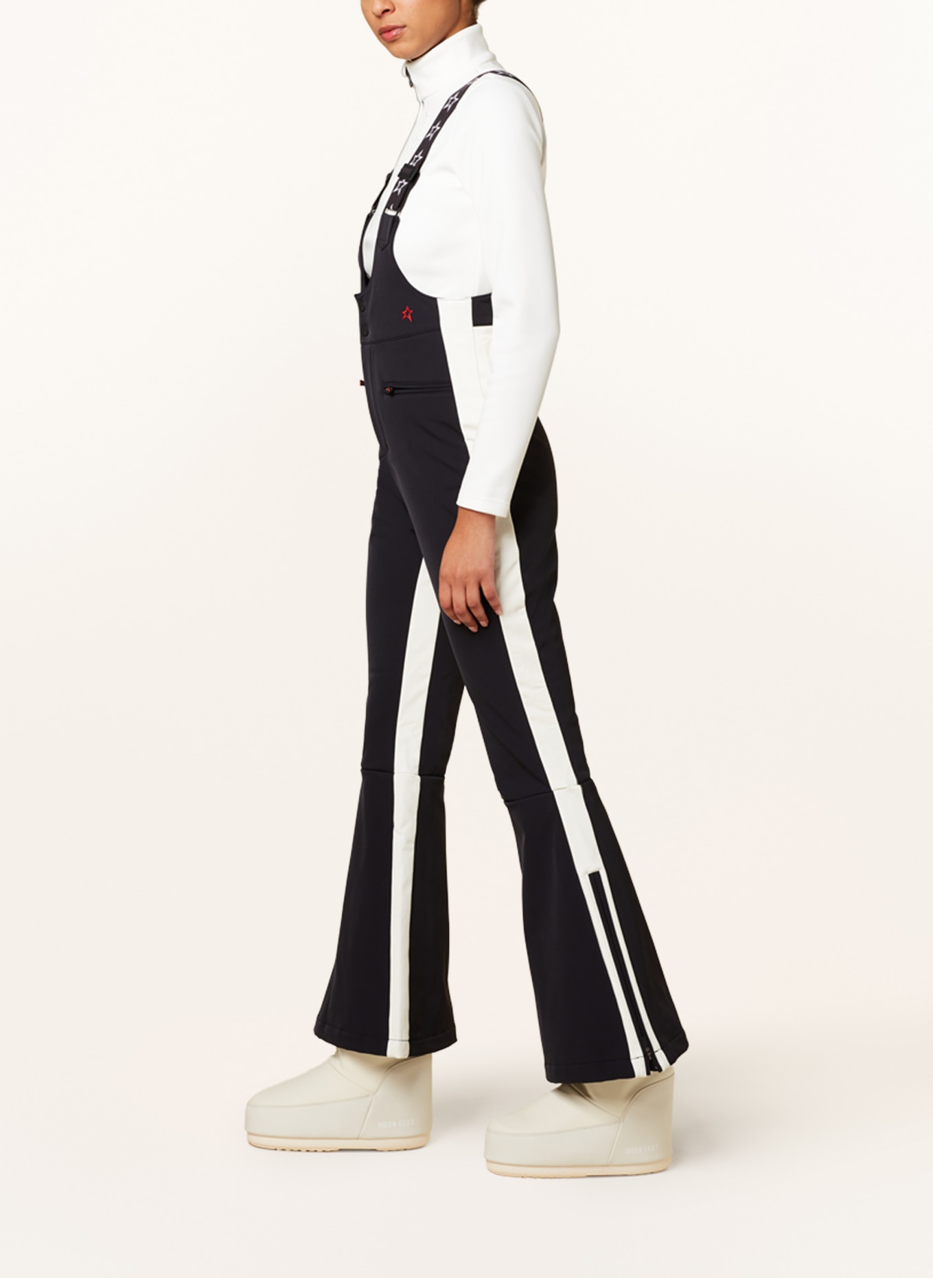 PERFECT MOMENT Ski pants ISOLA, Color: BLACK/ WHITE (Image 4)