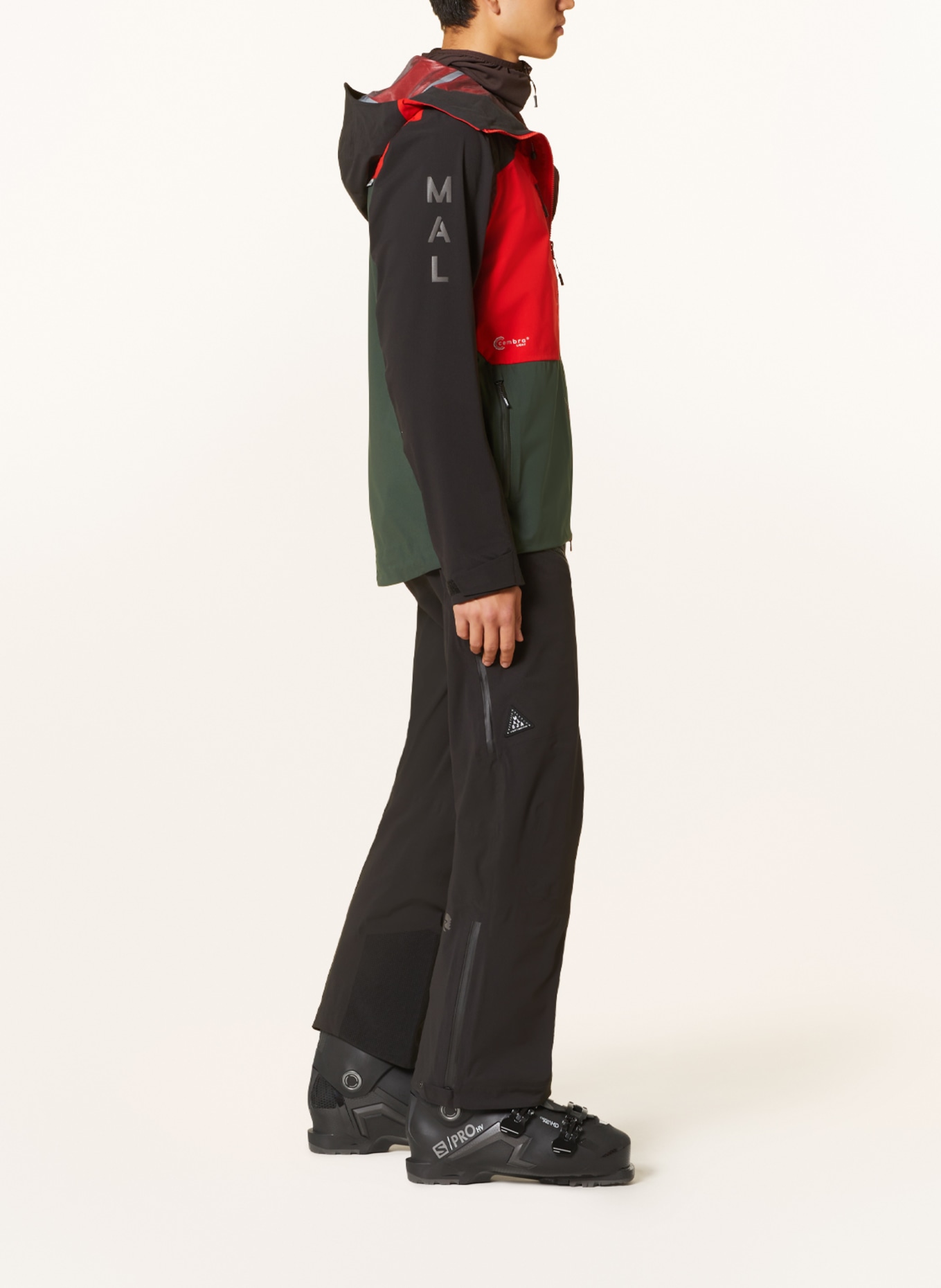 maloja Ski pants ALDEINM., Color: BLACK (Image 4)