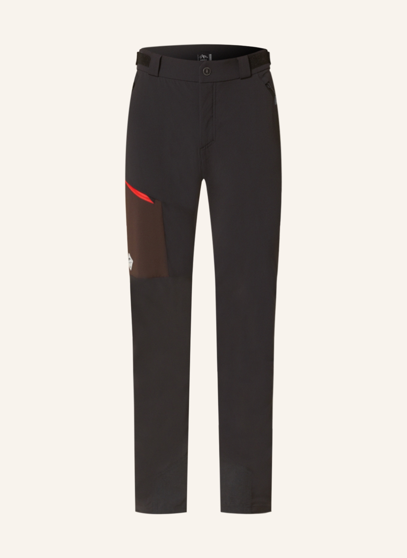 maloja Ski pants KHESARM., Color: BLACK/ DARK BROWN (Image 1)