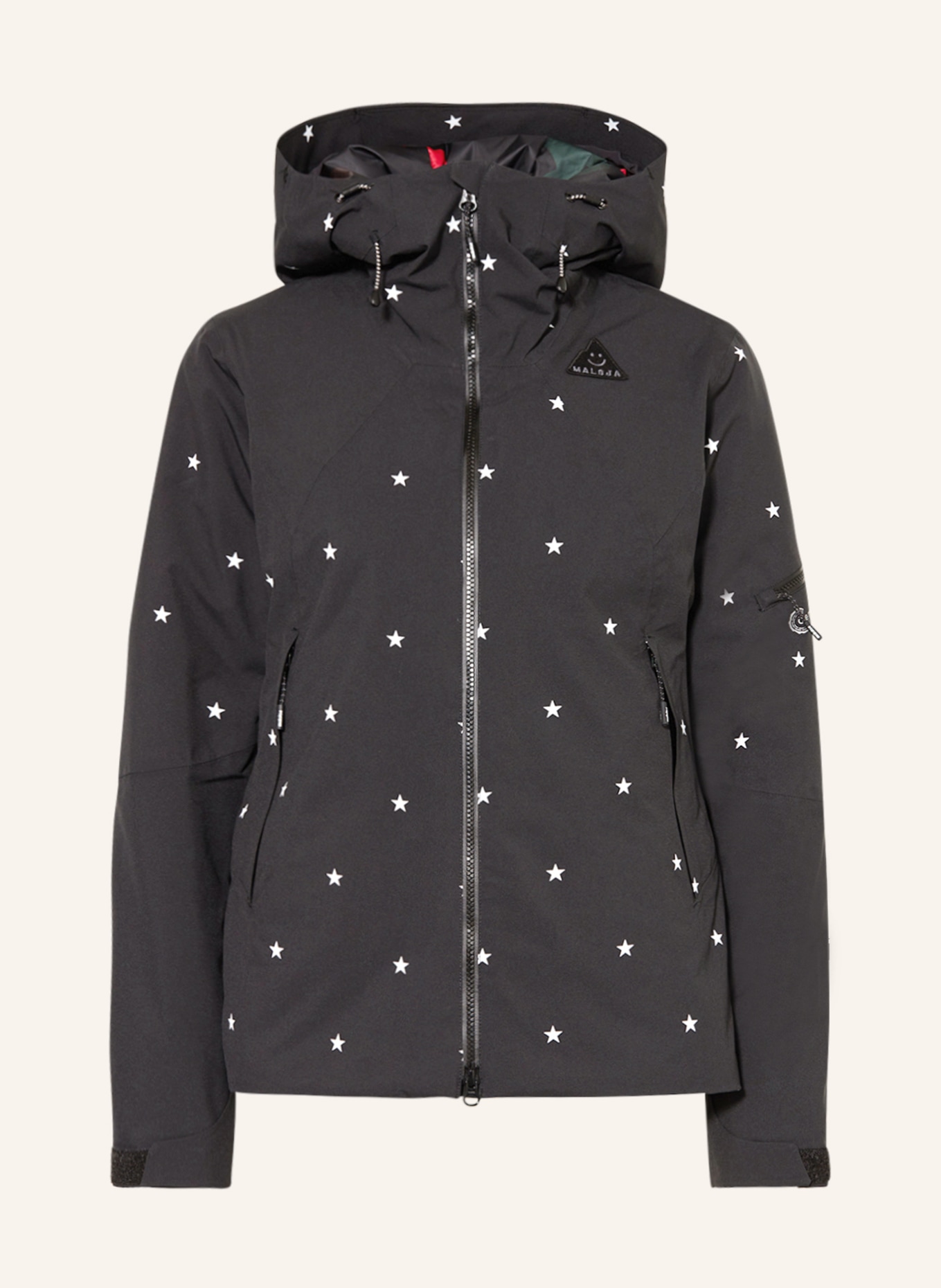maloja Ski jacket TOSCM., Color: BLACK/ WHITE (Image 1)