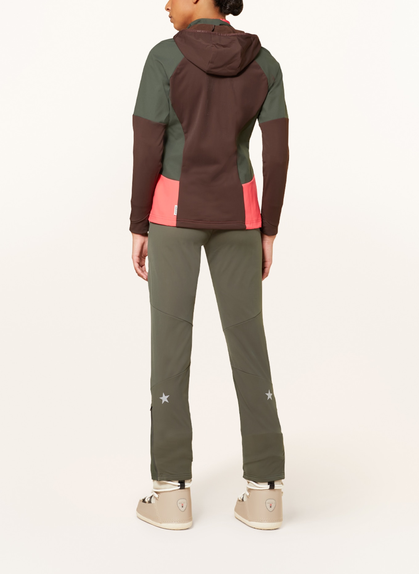 maloja Cross-country ski pants CRISTINAM., Color: GREEN (Image 3)