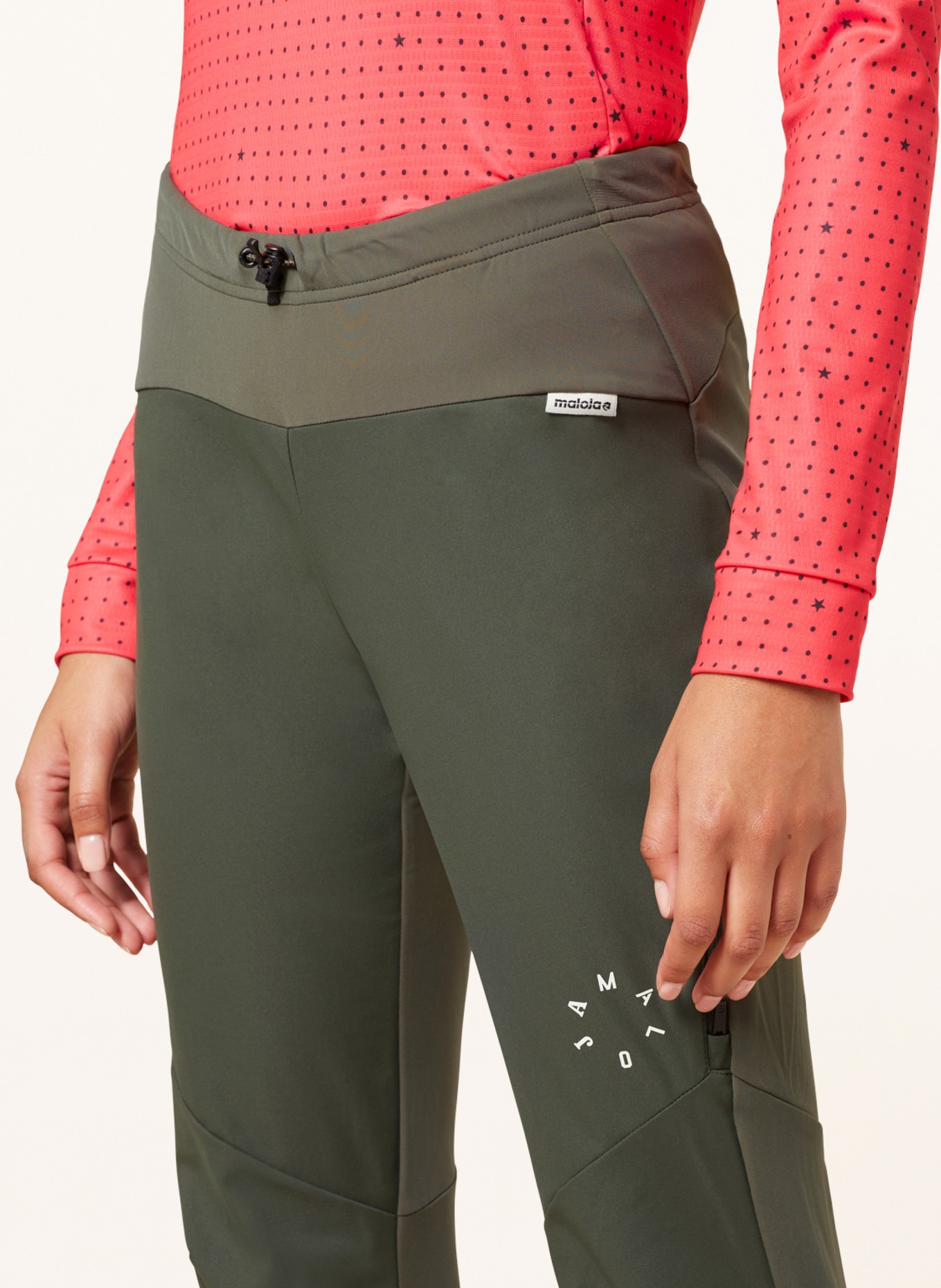 maloja Cross-country ski pants CRISTINAM., Color: GREEN (Image 5)
