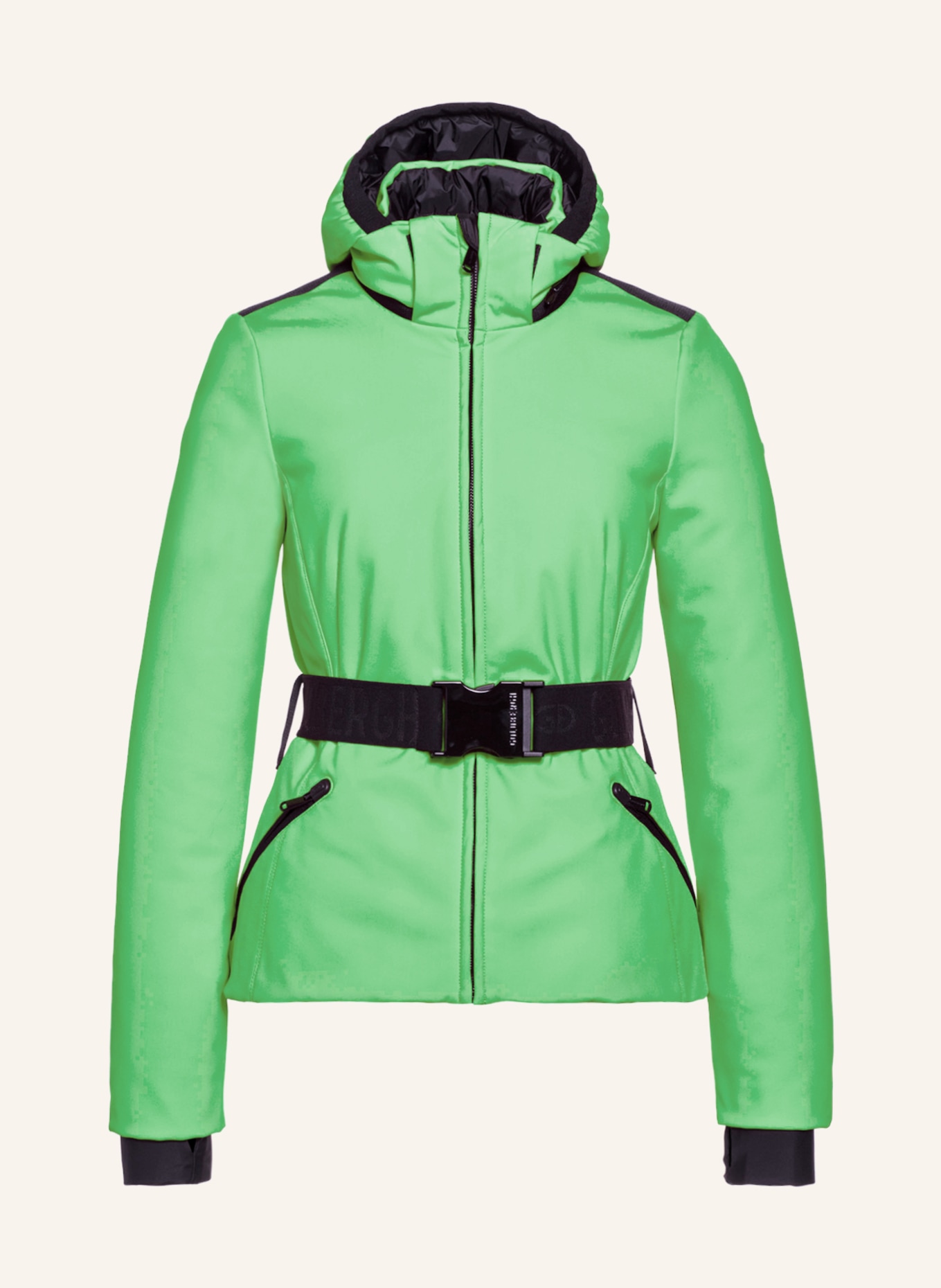 GOLDBERGH Down ski jacket HIDA, Color: NEON GREEN (Image 1)