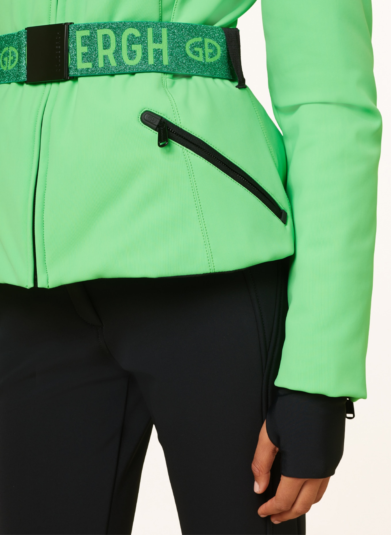 GOLDBERGH Down ski jacket HIDA, Color: NEON GREEN (Image 6)