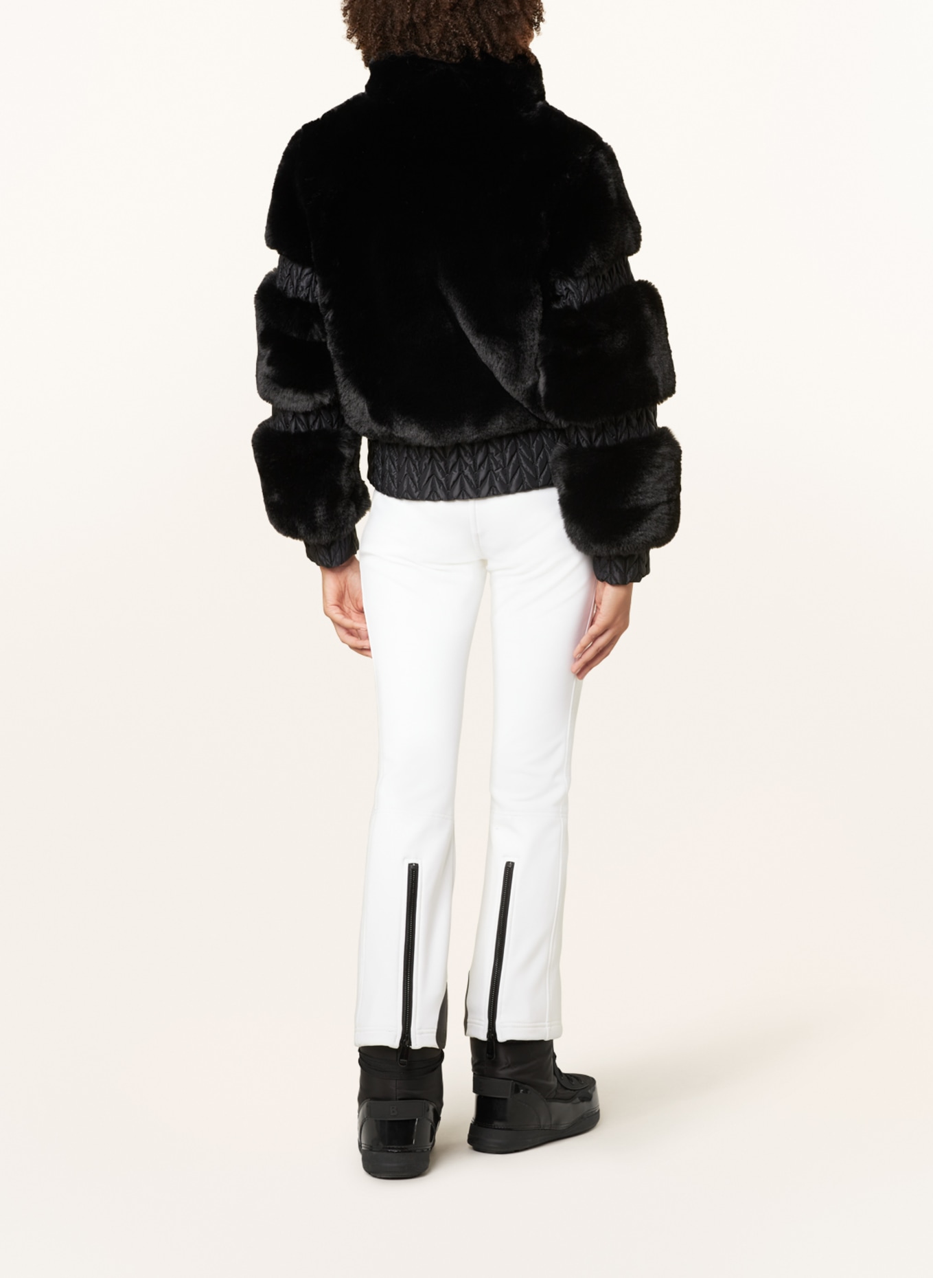 GOLDBERGH Faux fur jacket FURRY, Color: BLACK (Image 3)