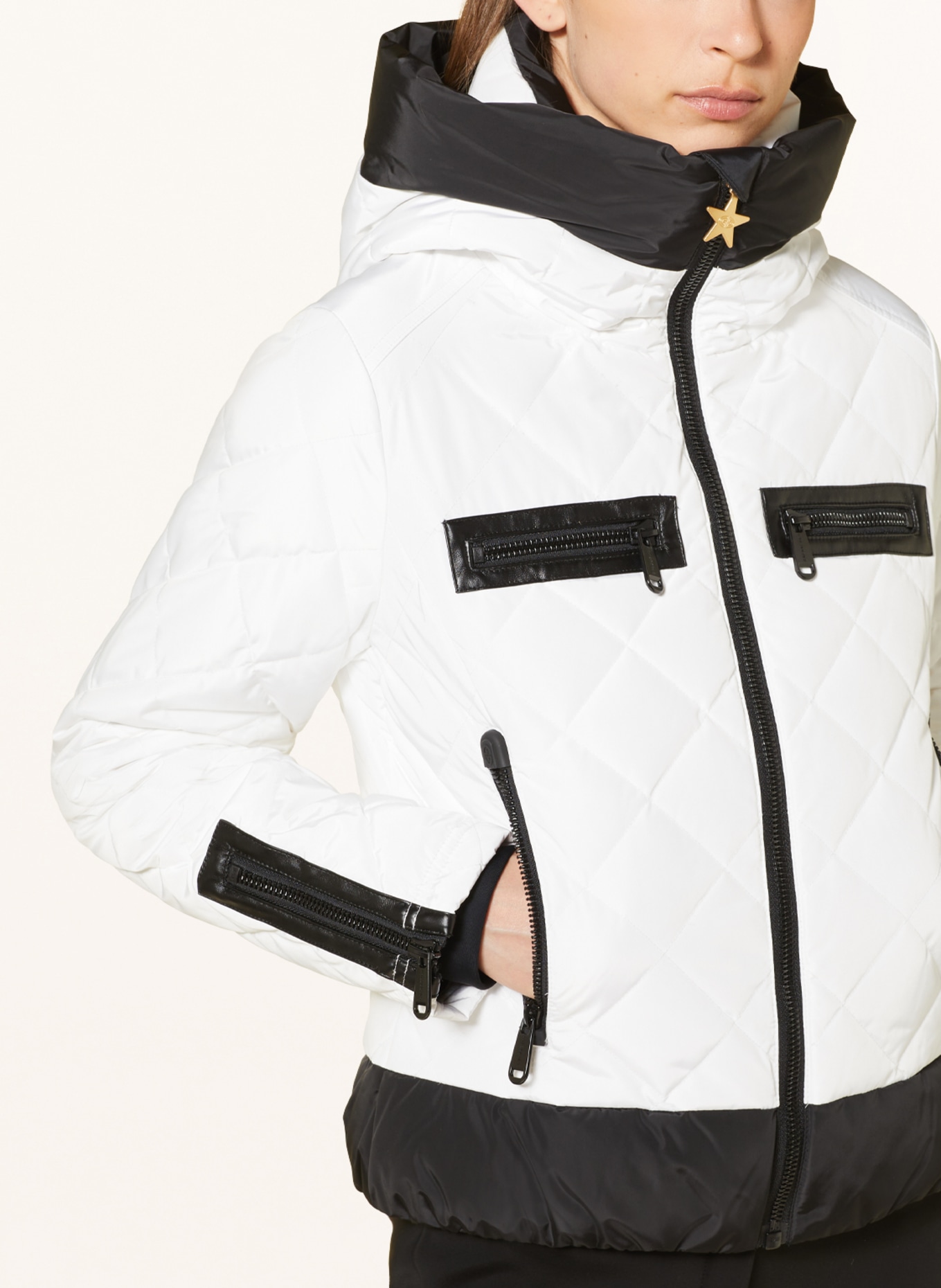 GOLDBERGH Down ski jacket CECILE, Color: WHITE (Image 5)