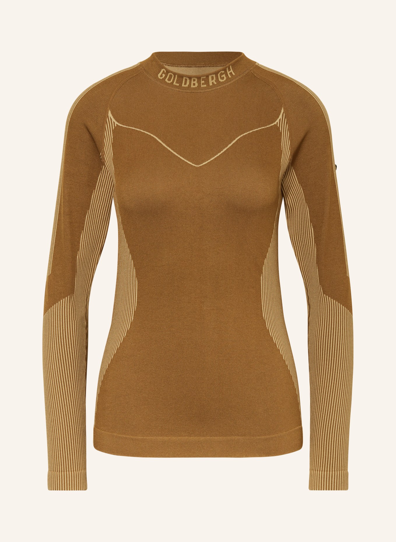GOLDBERGH Functional underwear shirt FAST, Color: BROWN/ LIGHT BROWN (Image 1)