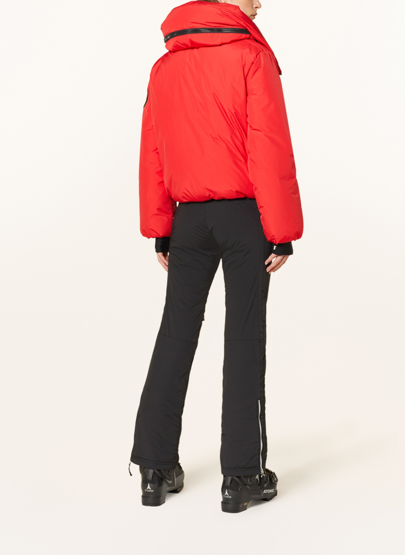 GOLDBERGH Down ski jacket PORTER, Color: RED/ BLACK (Image 3)