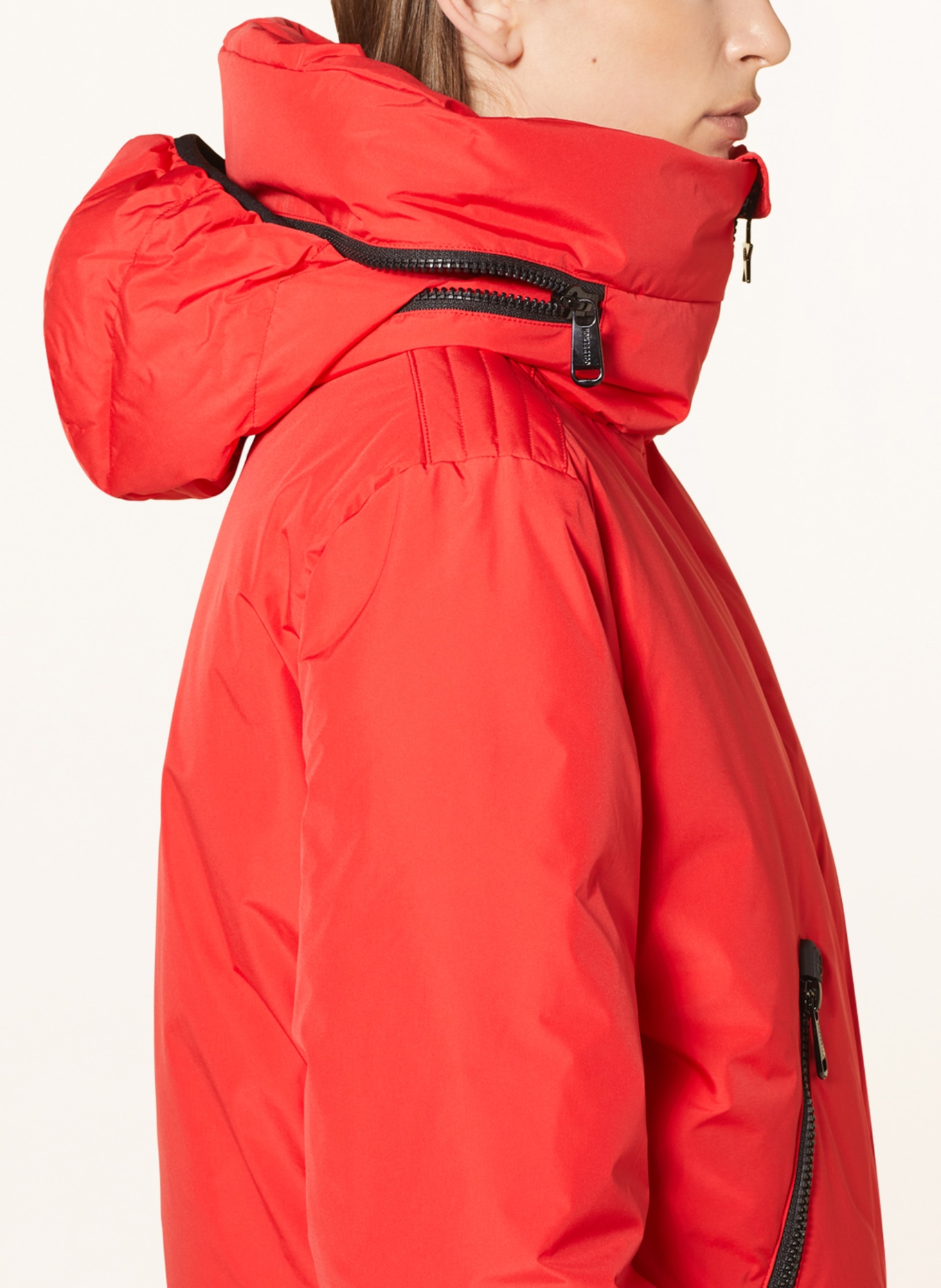 GOLDBERGH Down ski jacket PORTER, Color: RED/ BLACK (Image 6)