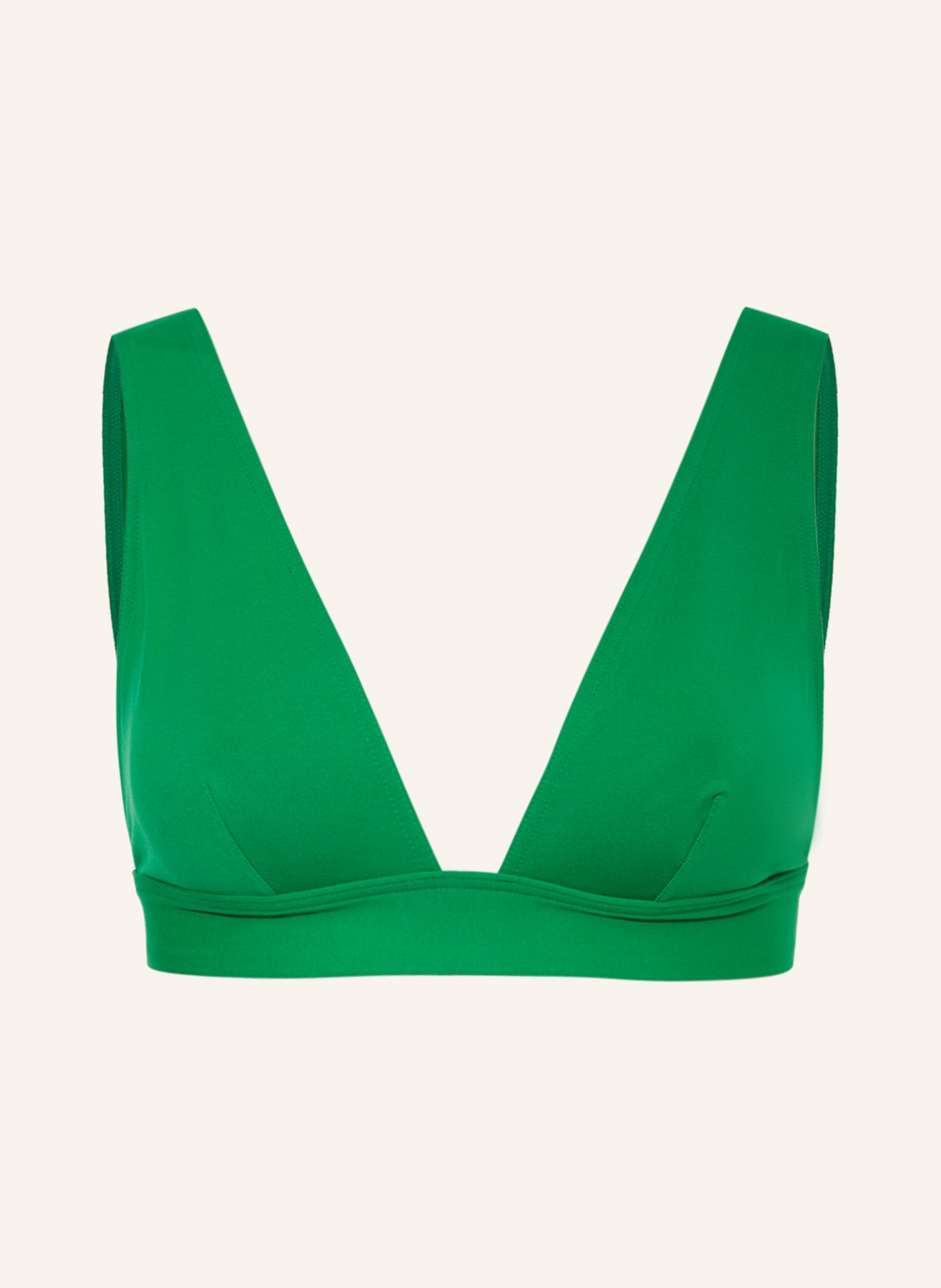ERES Bralette bikini top CHROME, Color: GREEN (Image 1)