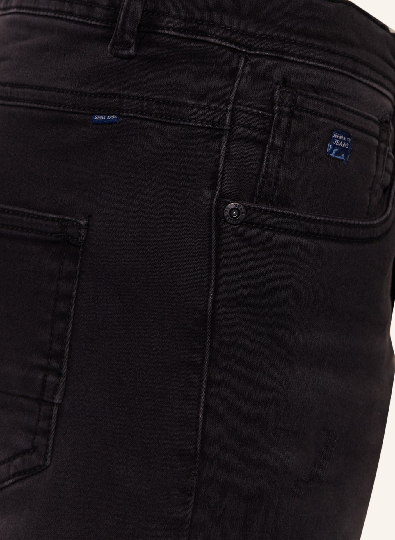 name it Jeans Regular Fit, Farbe: SCHWARZ (Bild 3)