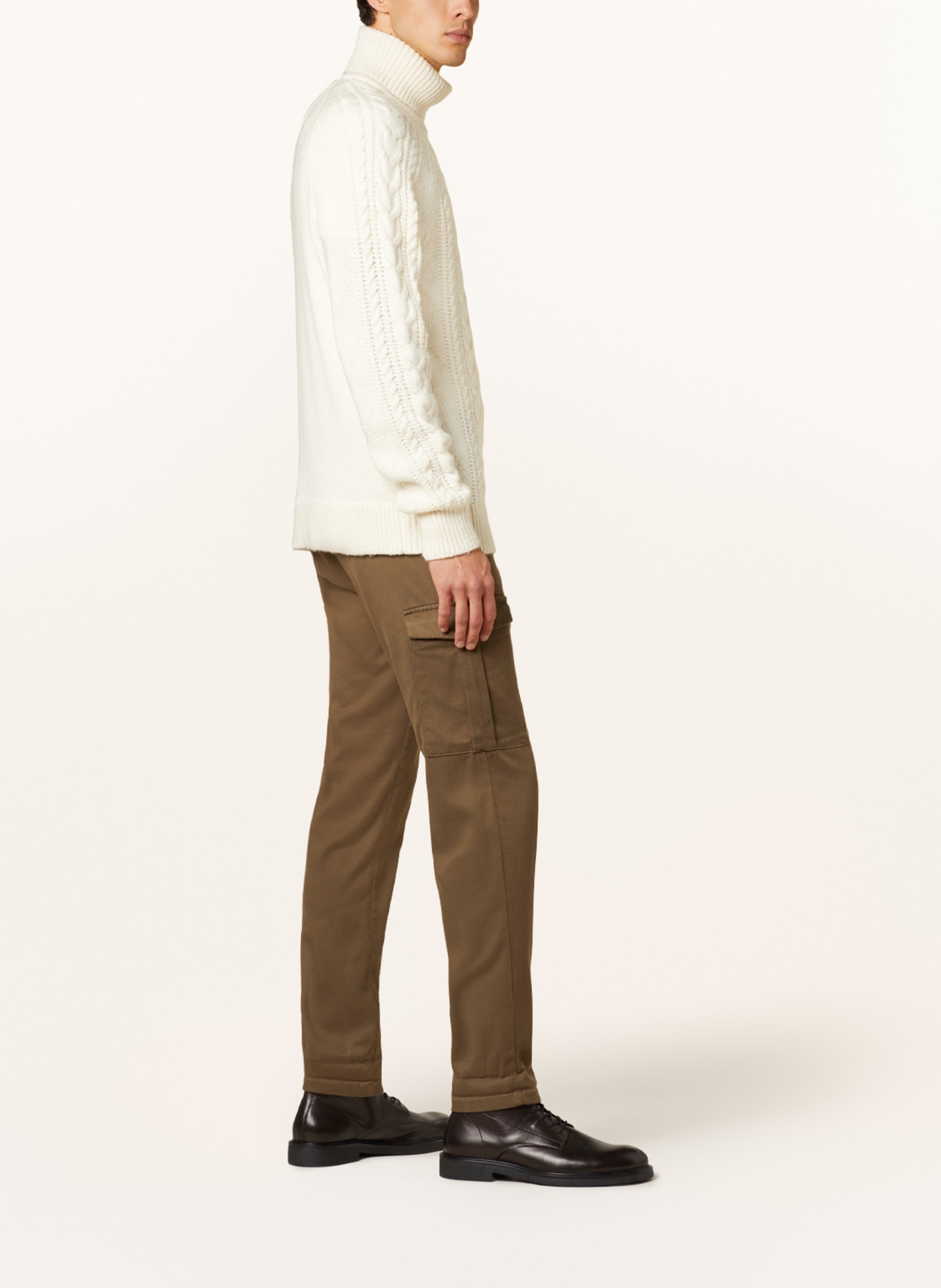 MOS MOSH Gallery Chinos MMGTAMMY, Color: OLIVE (Image 4)