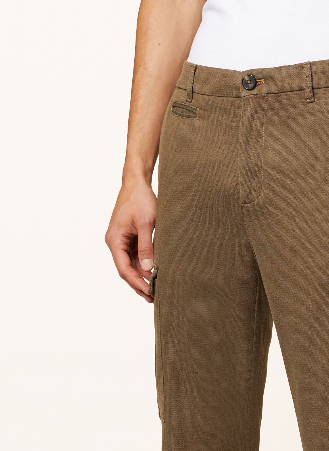 MOS MOSH Gallery Chinos MMGTAMMY, Color: OLIVE (Image 5)