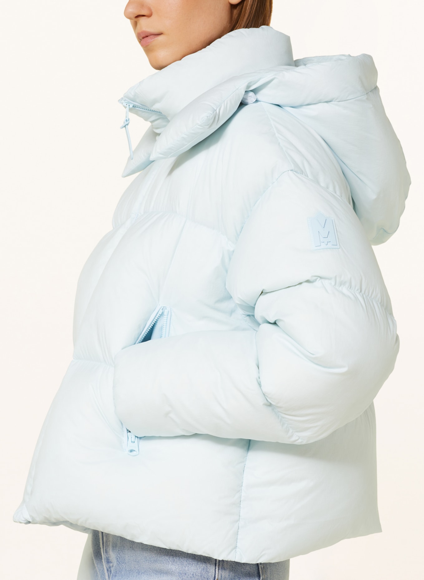Mackage Daunenjacke TESSY mit abnehmbarer Kapuze, Farbe: HELLBLAU (Bild 5)