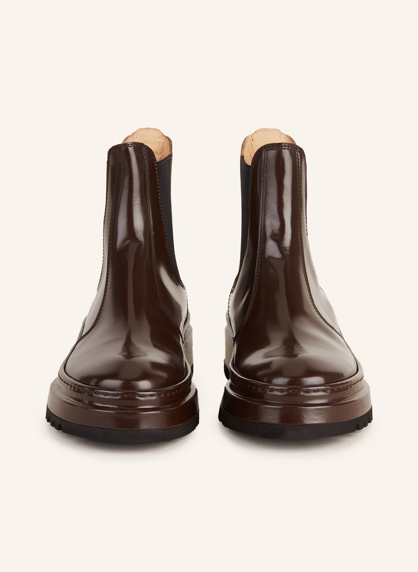 JACQUEMUS Chelsea boots, Color: DARK BROWN (Image 3)
