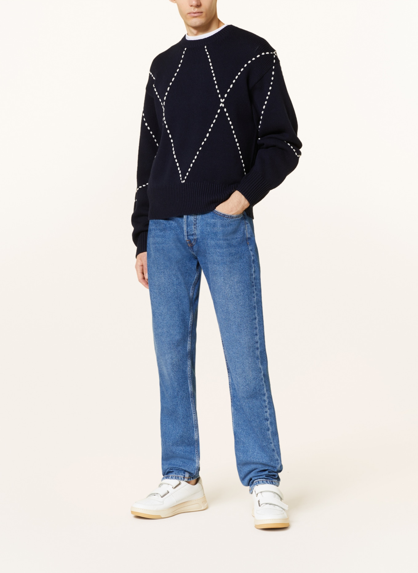 KENZO Sweater, Color: DARK BLUE/ WHITE (Image 2)