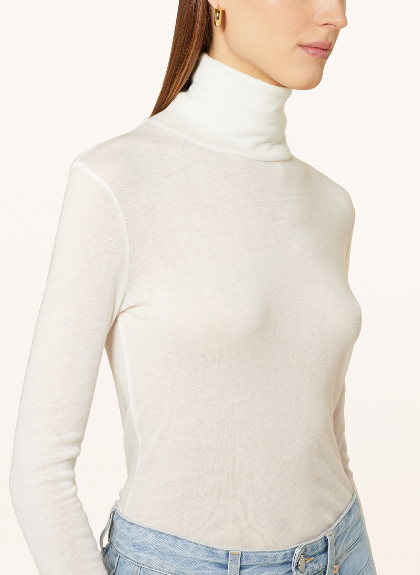 CLOSED Turtleneck sweater, Color: WHITE (Image 4)