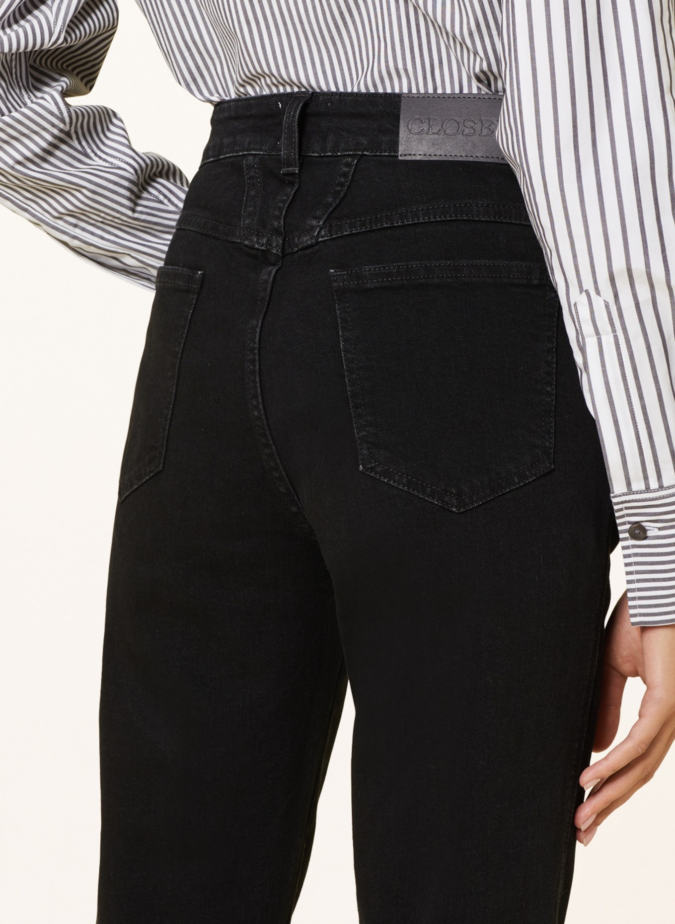 CLOSED Jeans PEDAL PUSHER, Farbe: DUNKELGRAU (Bild 5)
