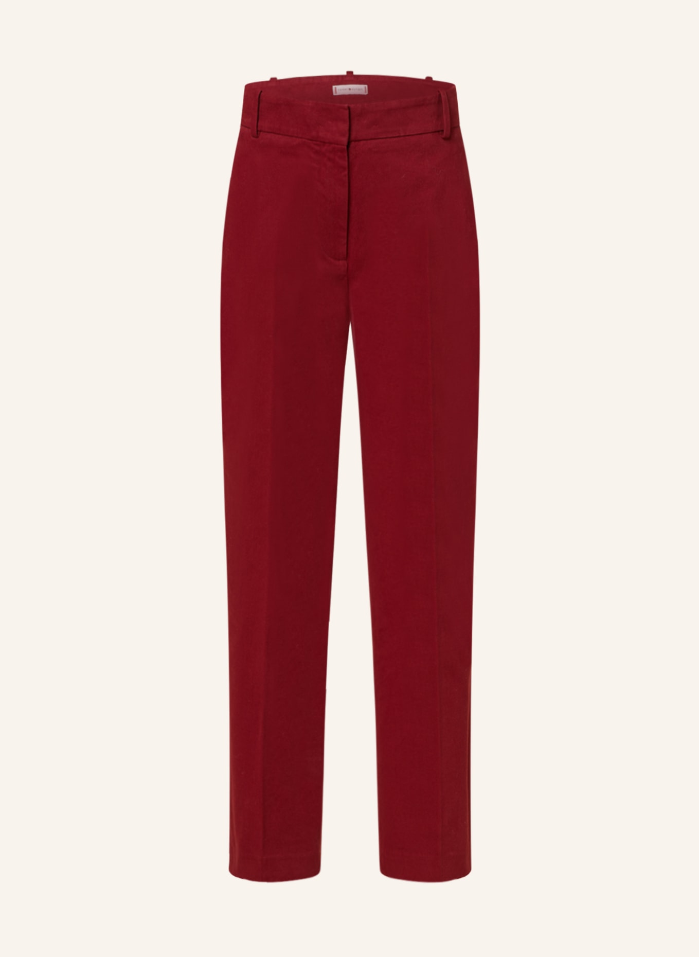 TOMMY HILFIGER Chinos, Color: DARK RED (Image 1)