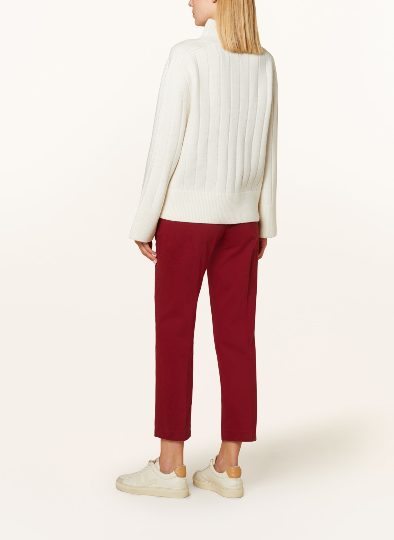 TOMMY HILFIGER Chinos, Color: DARK RED (Image 3)